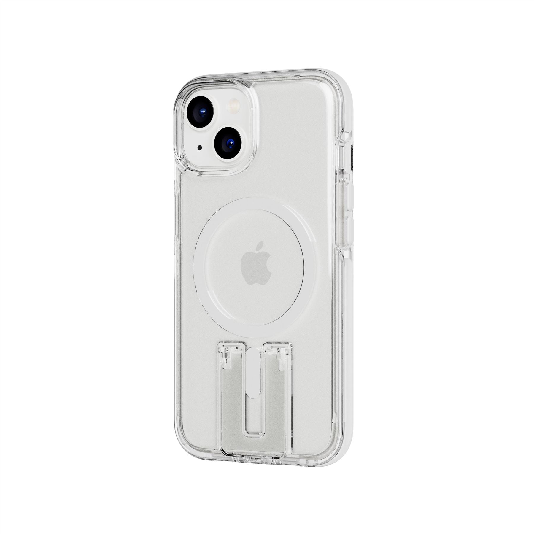 EvoCrystal Kick - Apple iPhone 16e/ 14 Case MagSafe Compatible - White