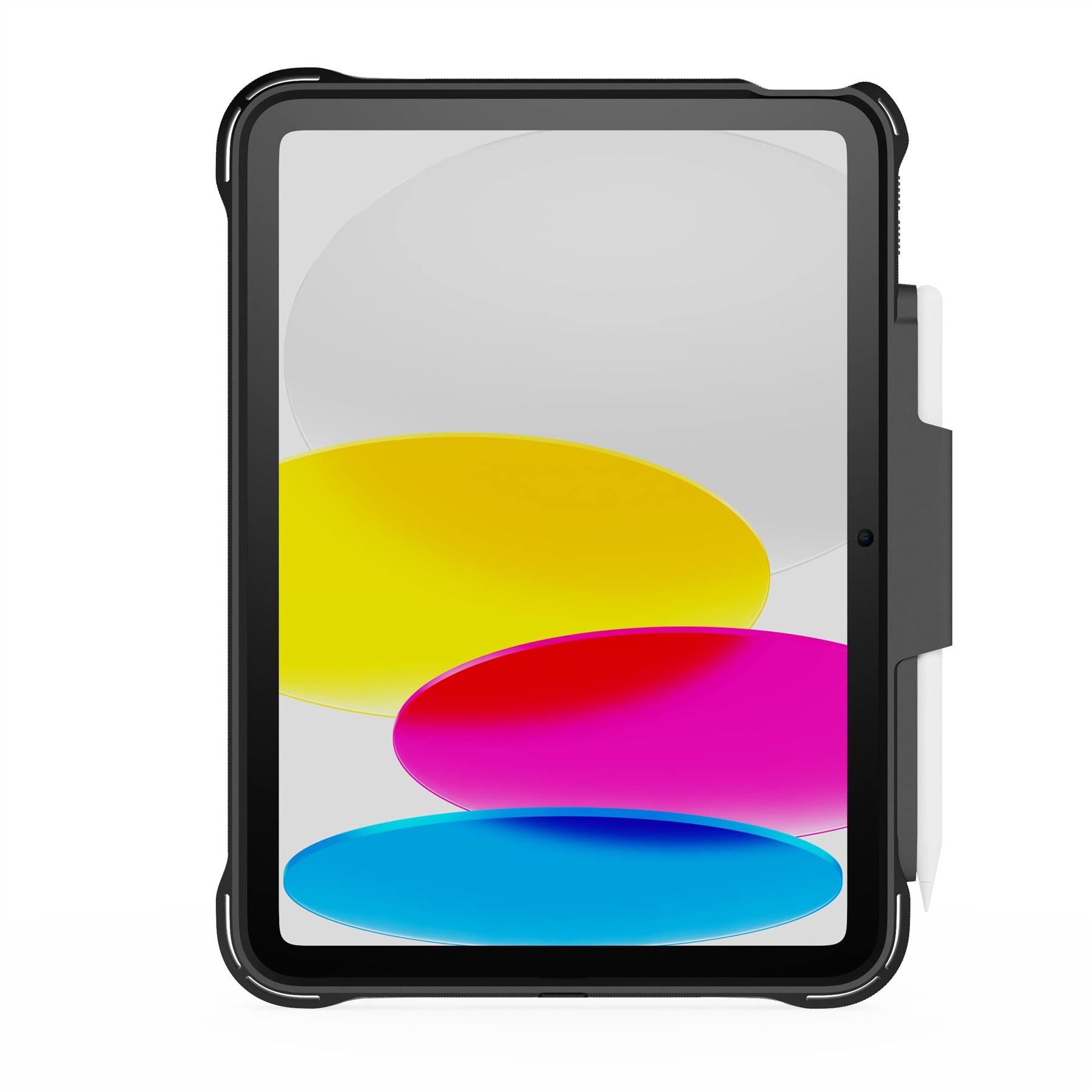 EvoMax -  Apple iPad 10th/11th Gen Case with Handstrap - Black