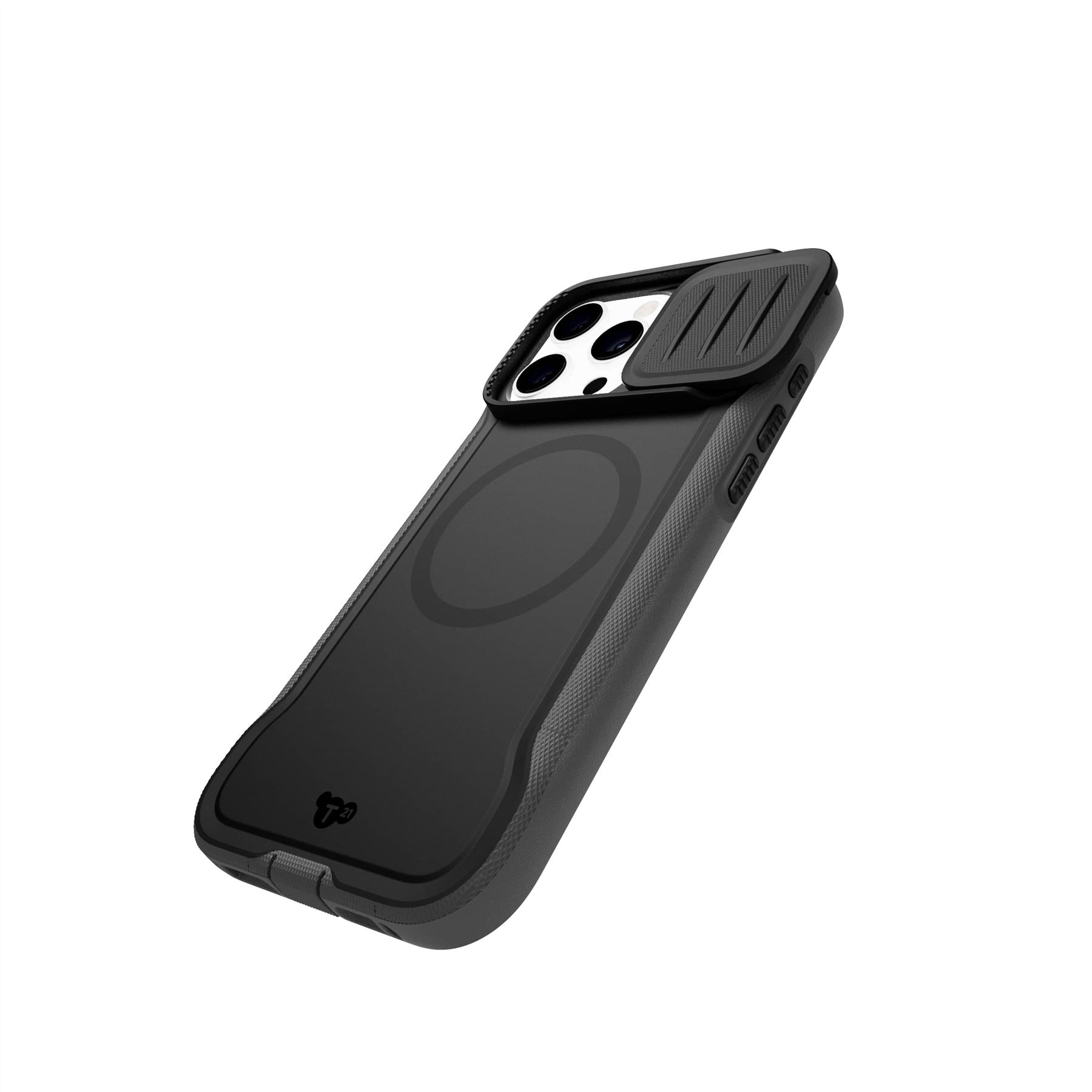 EvoMax - Apple iPhone 16 Pro Max Case MagSafe Compatible - Black/Charcoal