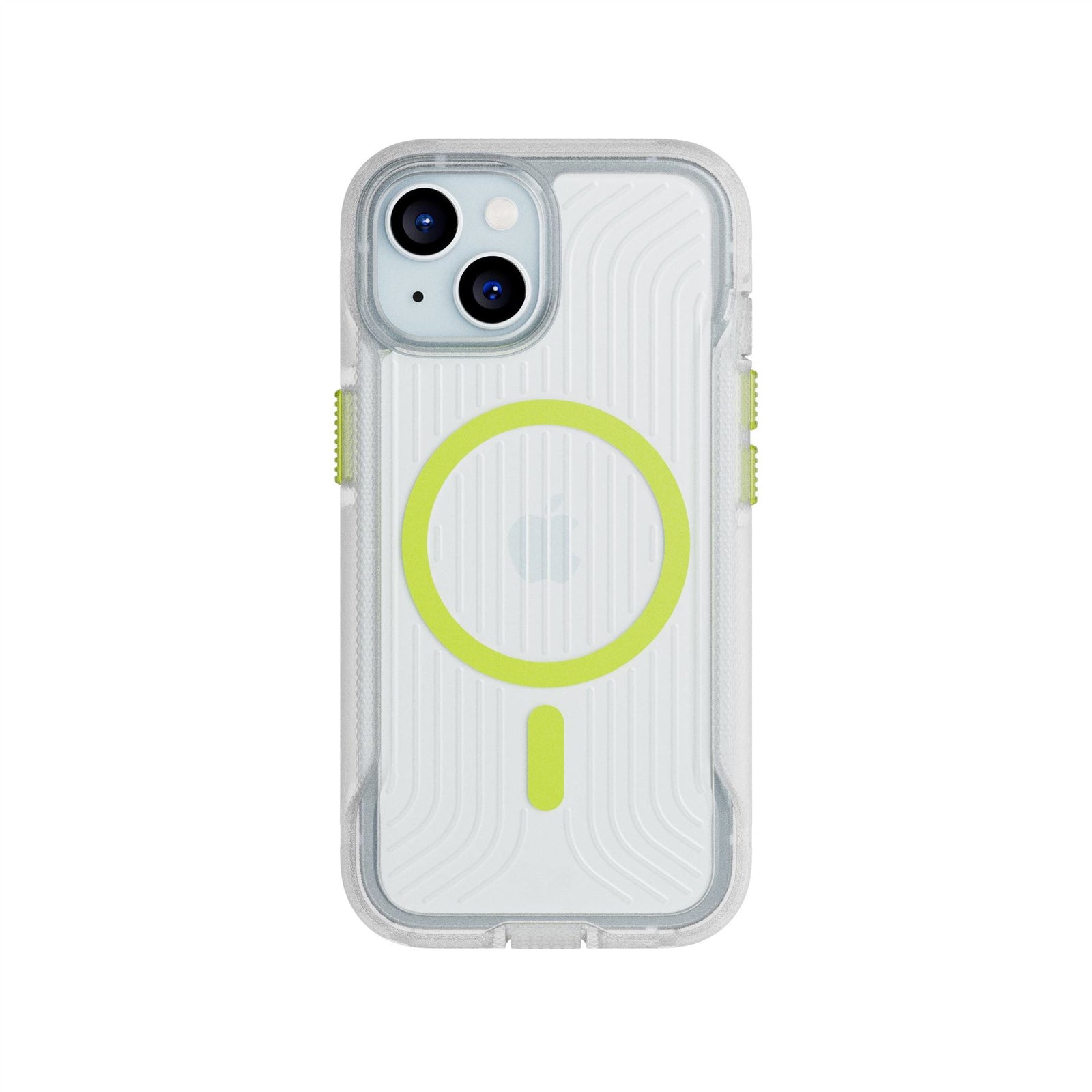 FlexPro - Apple iPhone 15 Case MagSafe Compatible - Clear Glow in the Dark