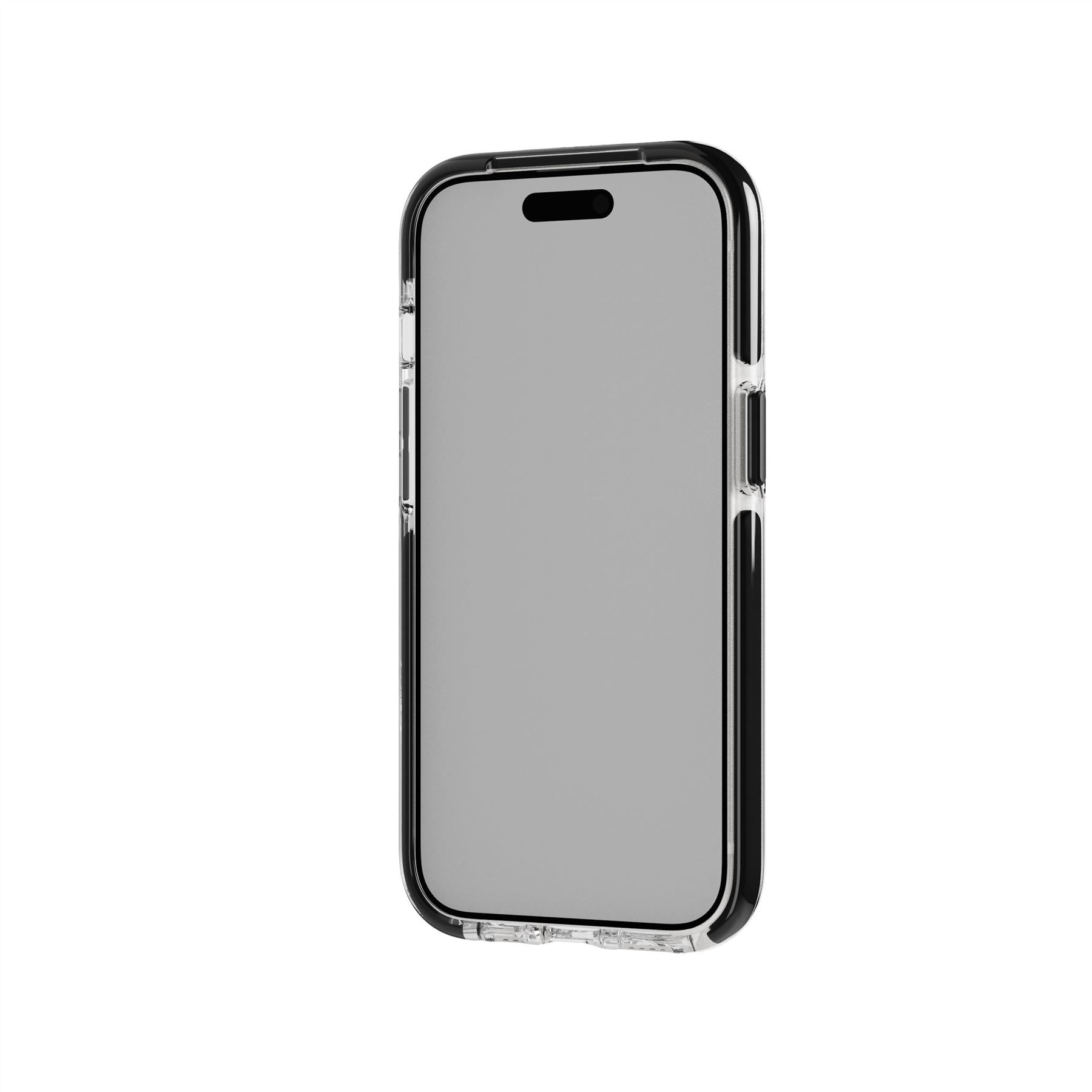 EvoCrystal Kick - Apple iPhone 16e/ 15 Case MagSafe Compatible - Clear Black