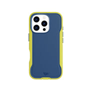 EvoPro - Apple iPhone 16 Pro Case MagSafe Compatible - Navy/Yellow