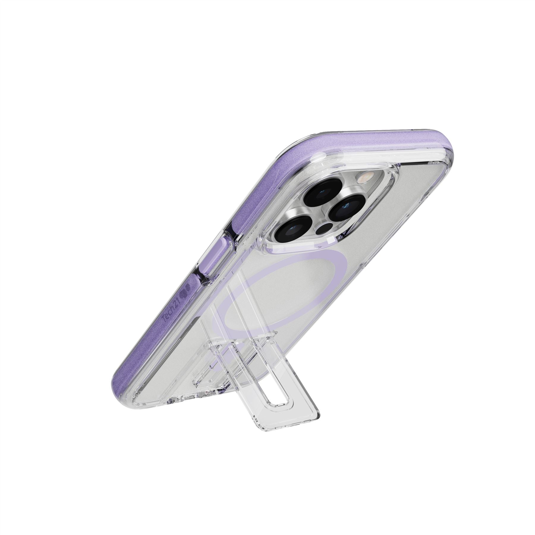 EvoCrystal Kick - Apple iPhone 14 Pro Case MagSafe Compatible - Lilac