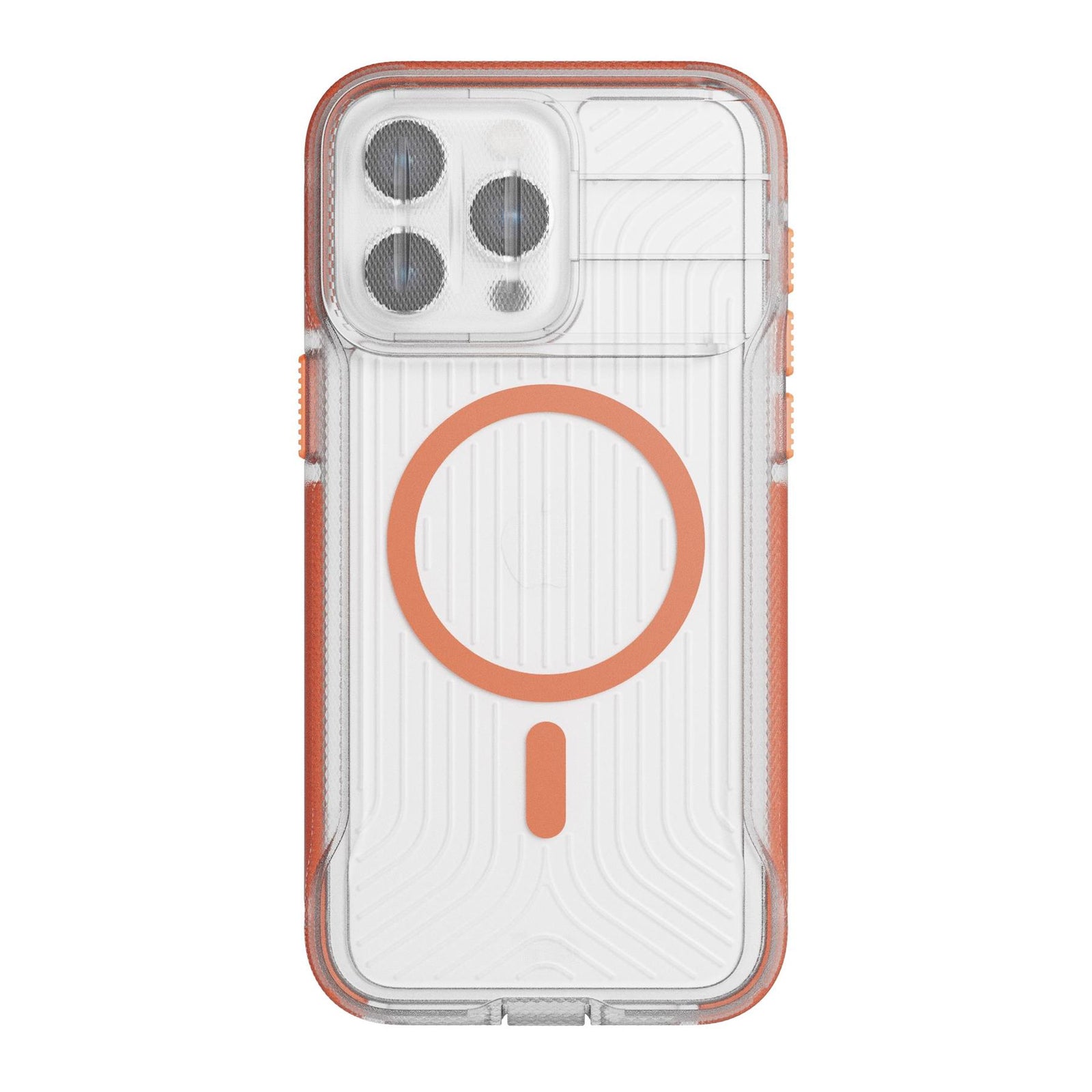 EvoMax - Apple iPhone 15 Pro Max Case MagSafe Compatible - Vivid Orange