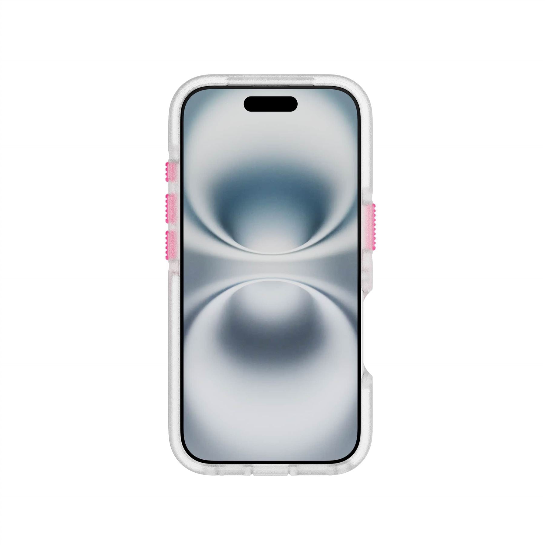 FlexPro - Apple iPhone 16 Case MagSafe Compatible  - Neon Pink Glow in the Dark