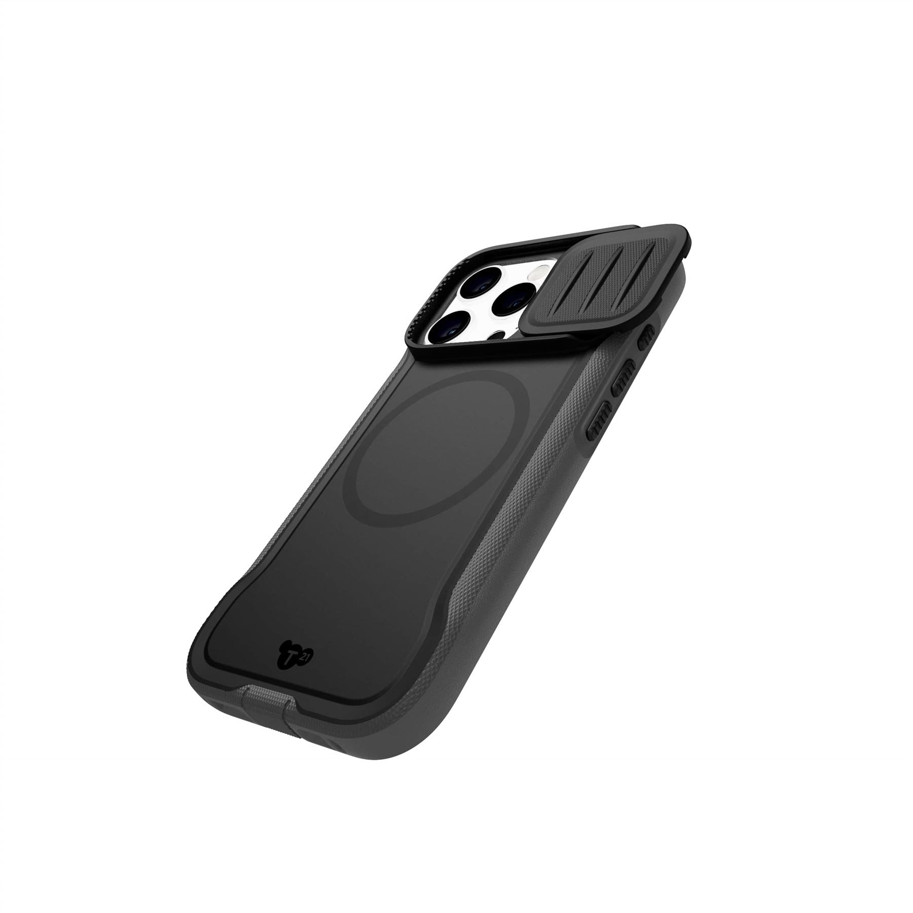 EvoMax - Apple iPhone 16 Pro Case MagSafe Compatible - Black/Charcoal