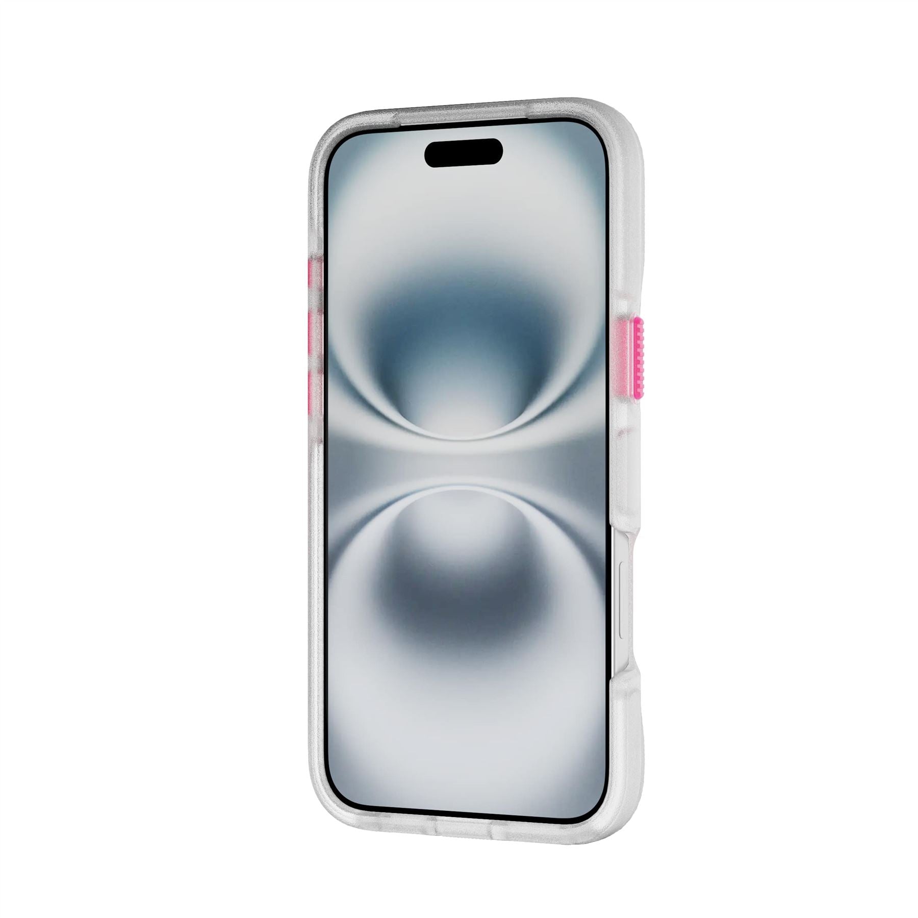 FlexPro - Apple iPhone 16 Plus Case MagSafe Compatible - Neon Pink Glow in the Dark