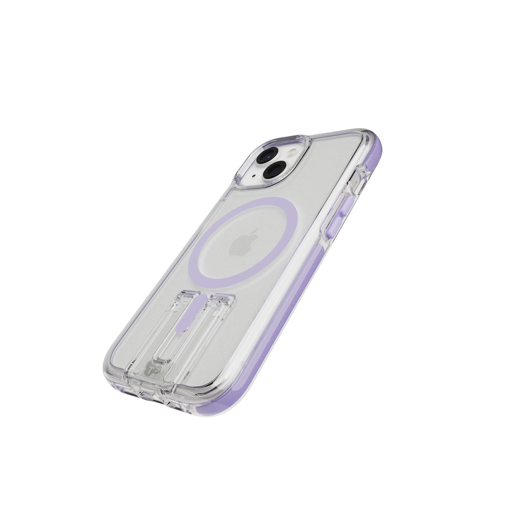 EvoCrystal Kick - Apple iPhone 16e/ 15 Case MagSafe Compatible - Lilac