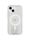 EvoCrystal Kick - Apple iPhone 15 Case MagSafe Compatible - White