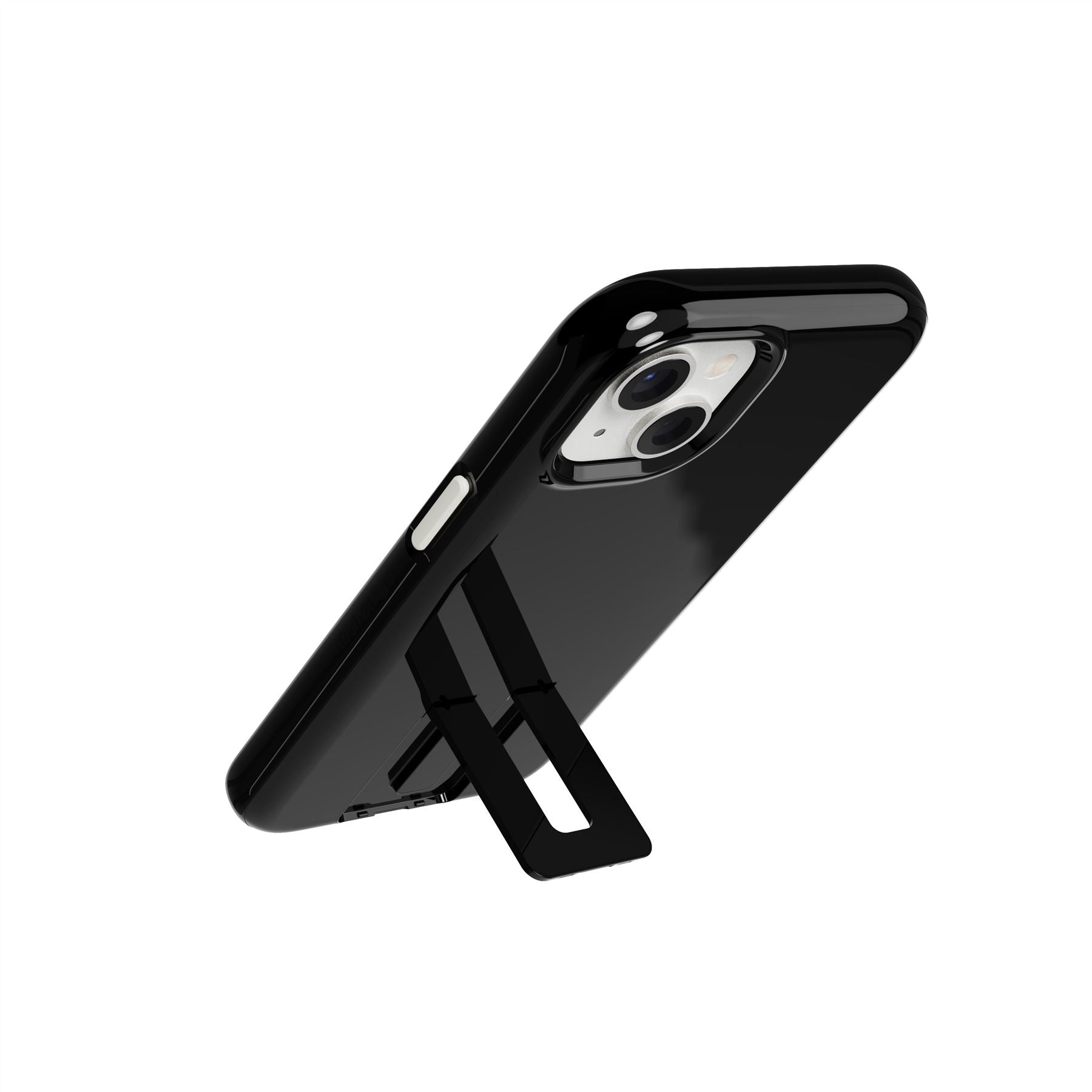 EvoCrystal Kick - Apple iPhone 16e/ 14 Case MagSafe Compatible - Obsidian Black