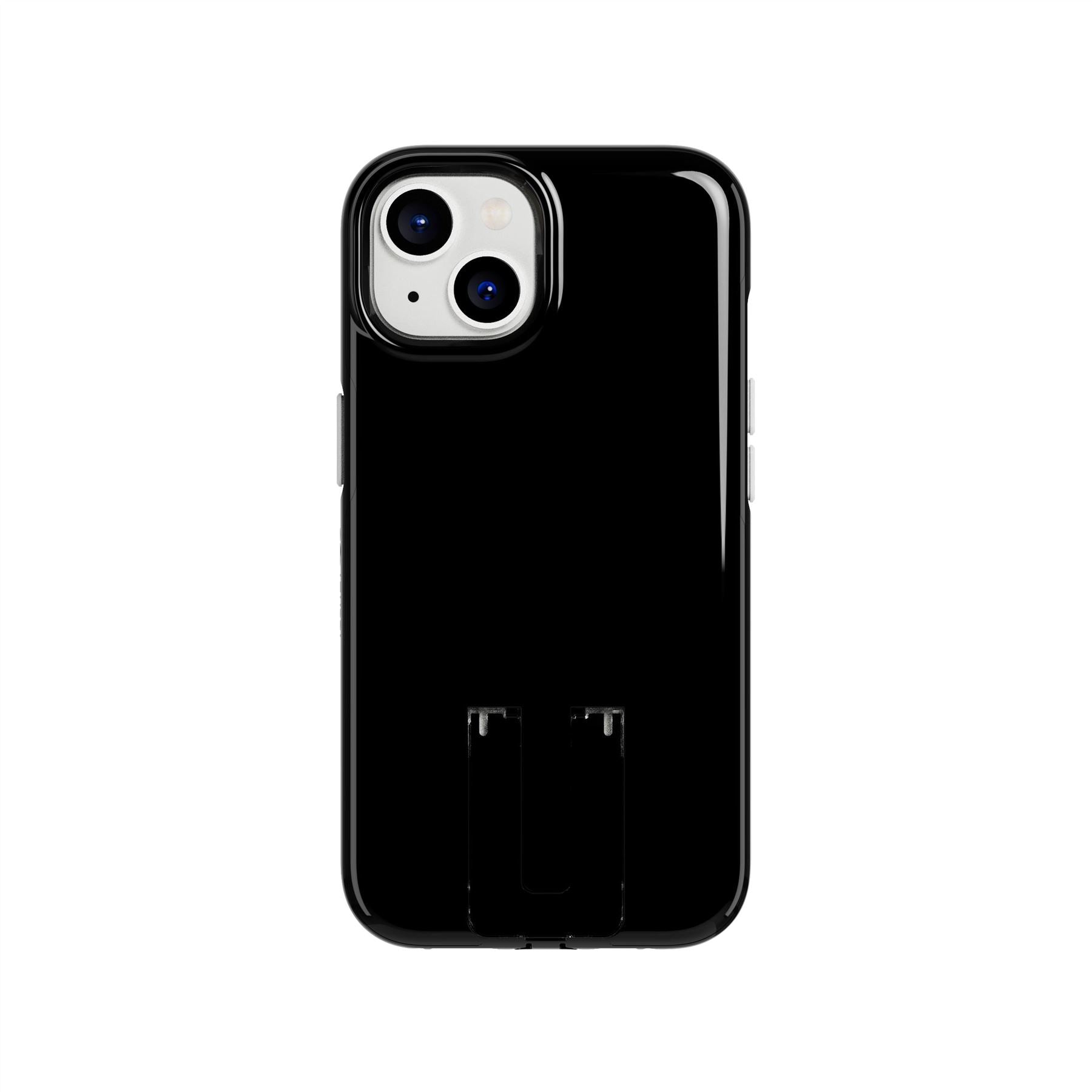 EvoCrystal Kick - Apple iPhone 16e/ 14 Case MagSafe Compatible - Obsidian Black