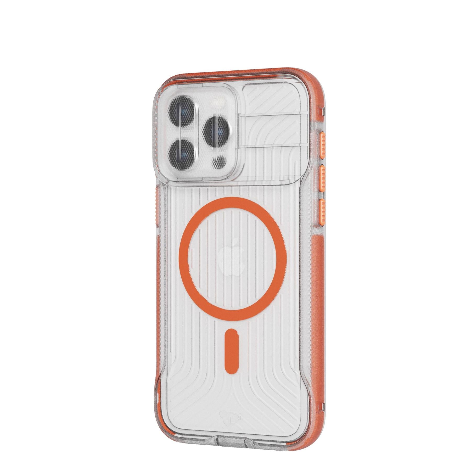 EvoMax - Apple iPhone 15 Pro Max Case MagSafe Compatible - Vivid Orange