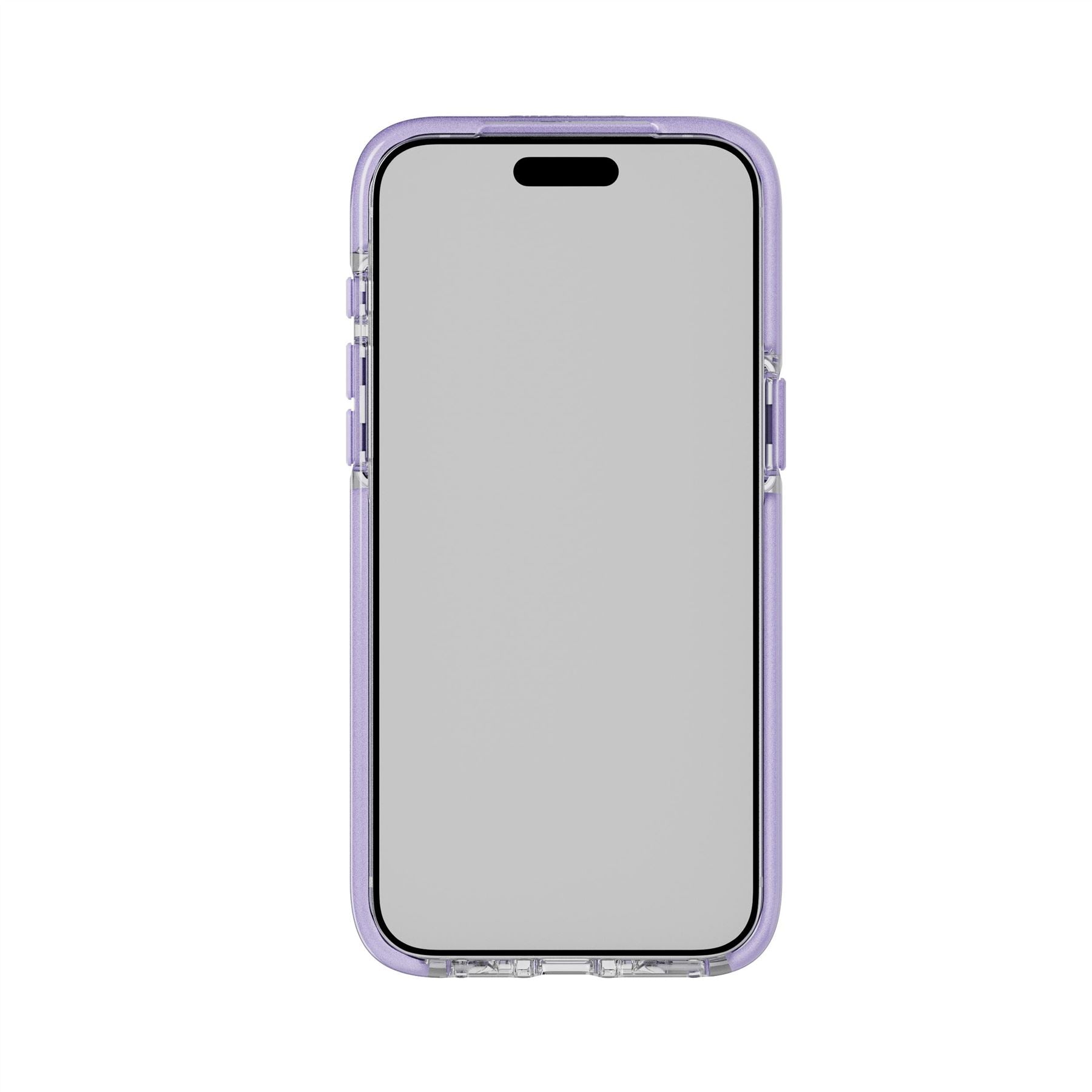 EvoCrystal Kick - Apple iPhone 15 Pro Max Case MagSafe Compatible - Lilac