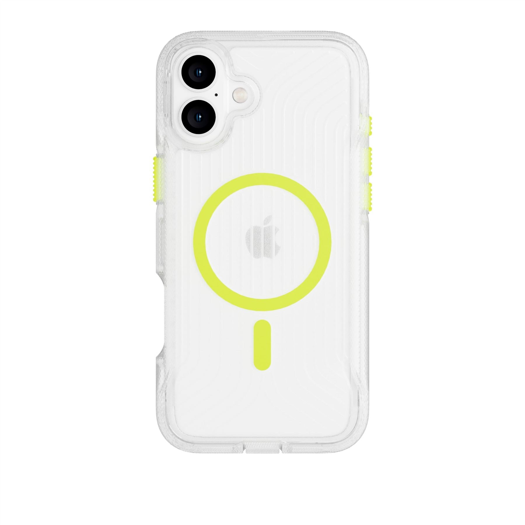 FlexPro - Apple iPhone 16 Pro Max Case MagSafe Compatible - Neon Pink Glow in the Dark