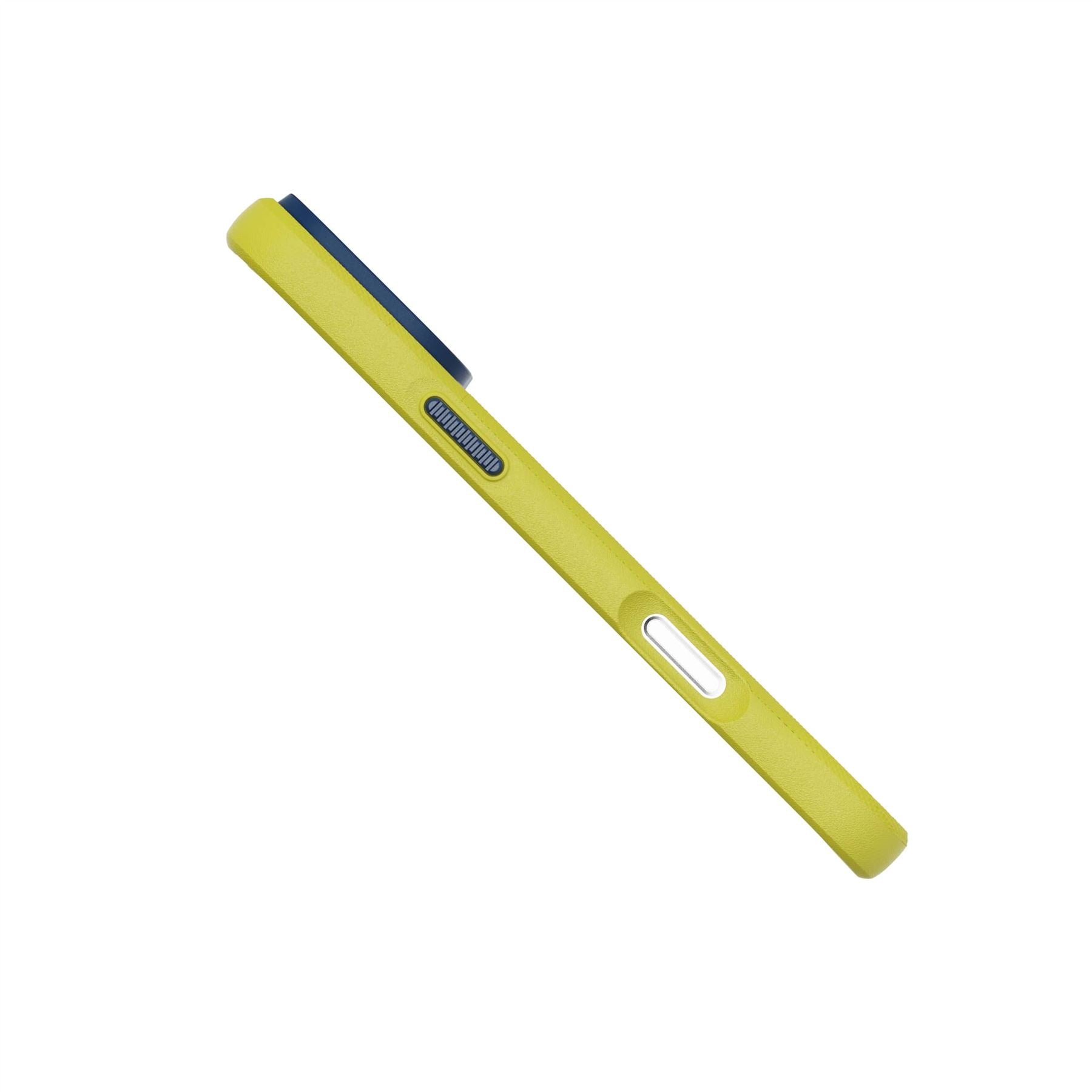 EvoPro - Apple iPhone 16 Pro Max Case MagSafe Compatible - Navy/Yellow