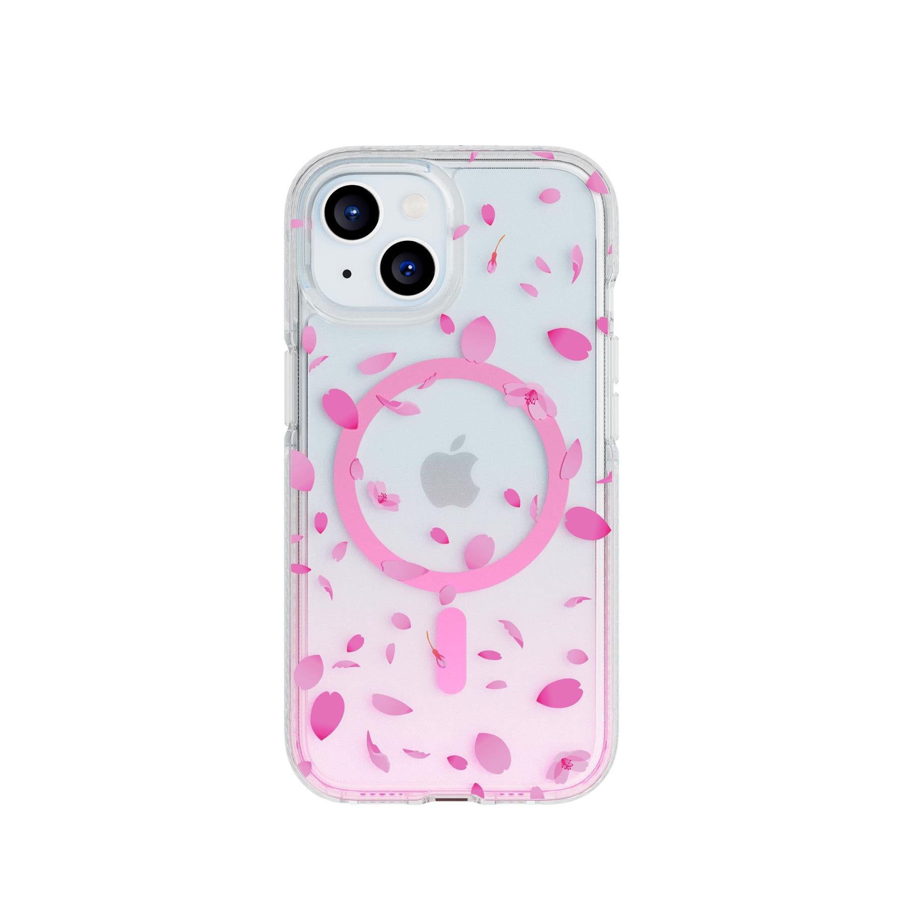 FlexQuartz Apple iPhone 16e/ 15 Case MagSafe Compatible - Cherry Blossom
