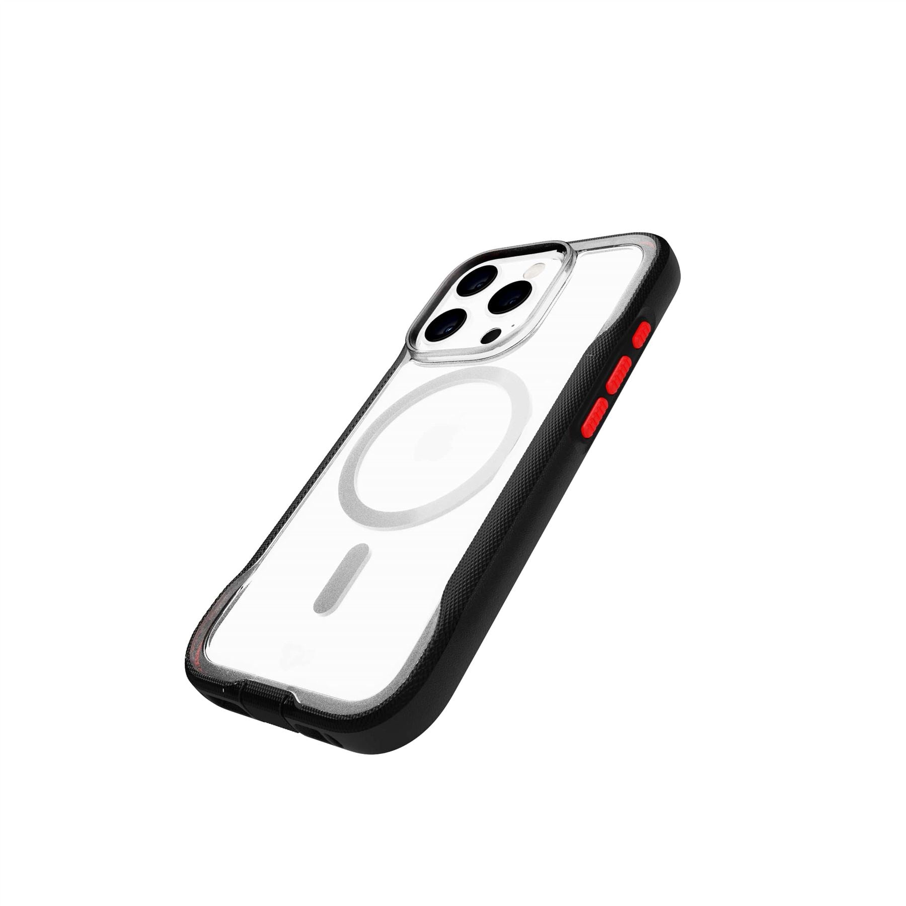 EvoPro - Apple iPhone 16 Pro Case MagSafe Compatible - Clear/Black