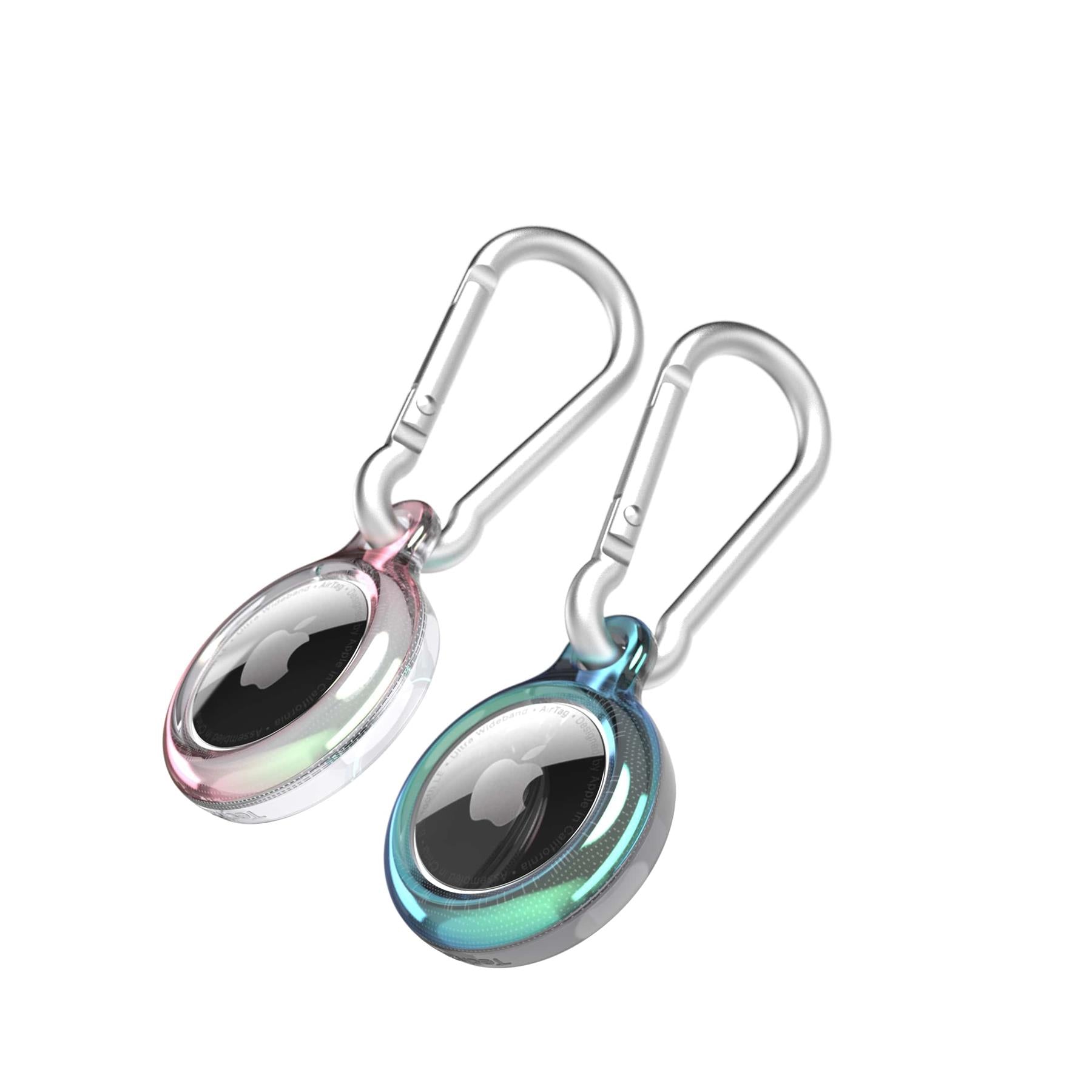 Evo Shimmer – Apple AirTag Case Bundle (x2) (2022) - Red/Green