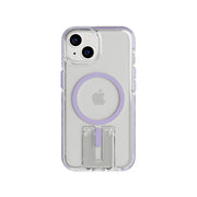 EvoCrystal Kick - Apple iPhone 16e/ 14 Case MagSafe Compatible - Lilac