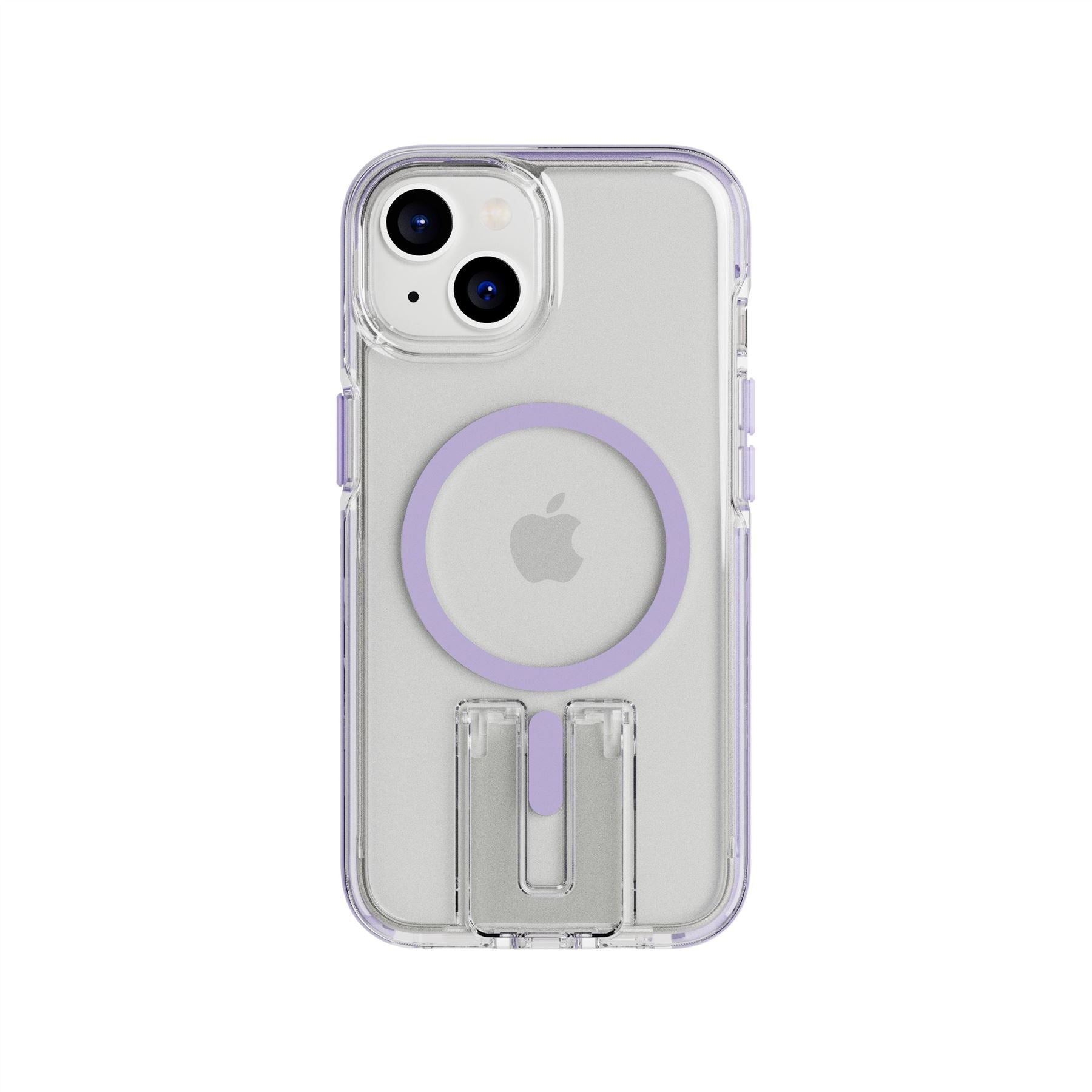EvoCrystal Kick - Apple iPhone 16e/ 14 Case MagSafe Compatible - Lilac