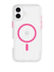 FlexPro - Apple iPhone 16 Plus Case MagSafe Compatible - Neon Pink Glow in the Dark