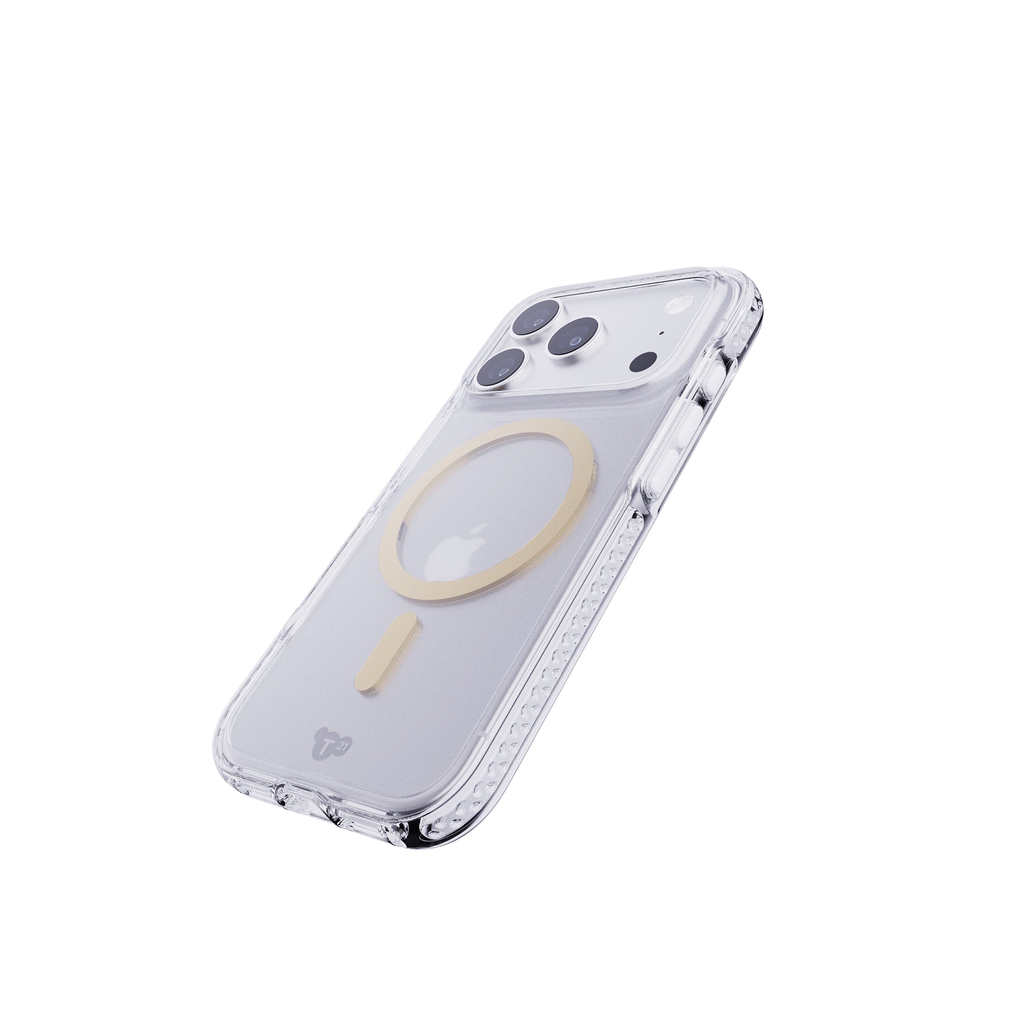 EvoCrystal MagSafe - Apple iPhone 17 Pro Case - Metallic Gold