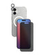 EvoLite Clear MagSafe + Privacy Glass + Camera Protector - Apple iPhone 17 Case - Clear/Privacy