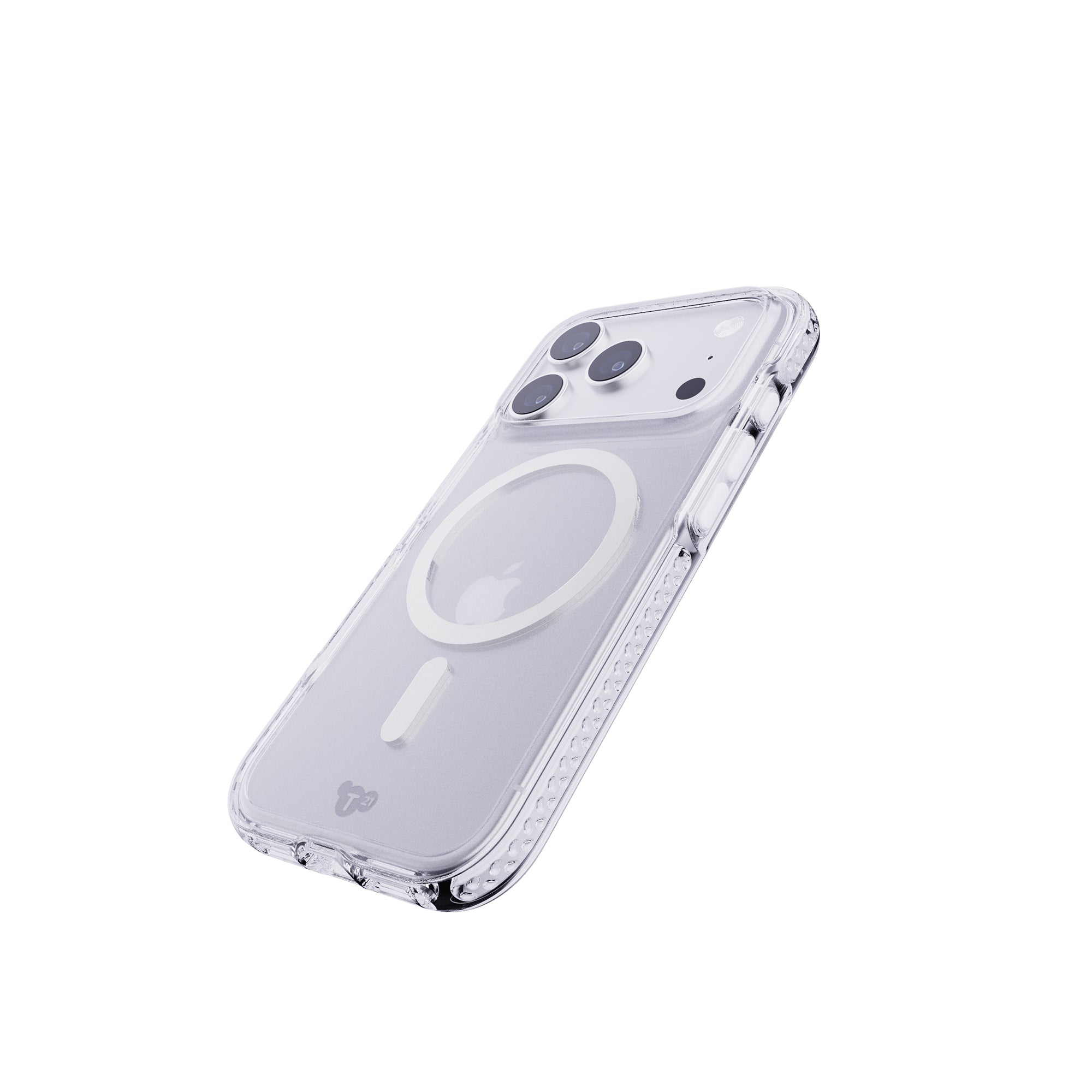 EvoCrystal MagSafe - Apple iPhone 17 Pro Case - Metallic Silver