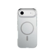 View of the back of the phone case from straight on with phone inside#color_titanium