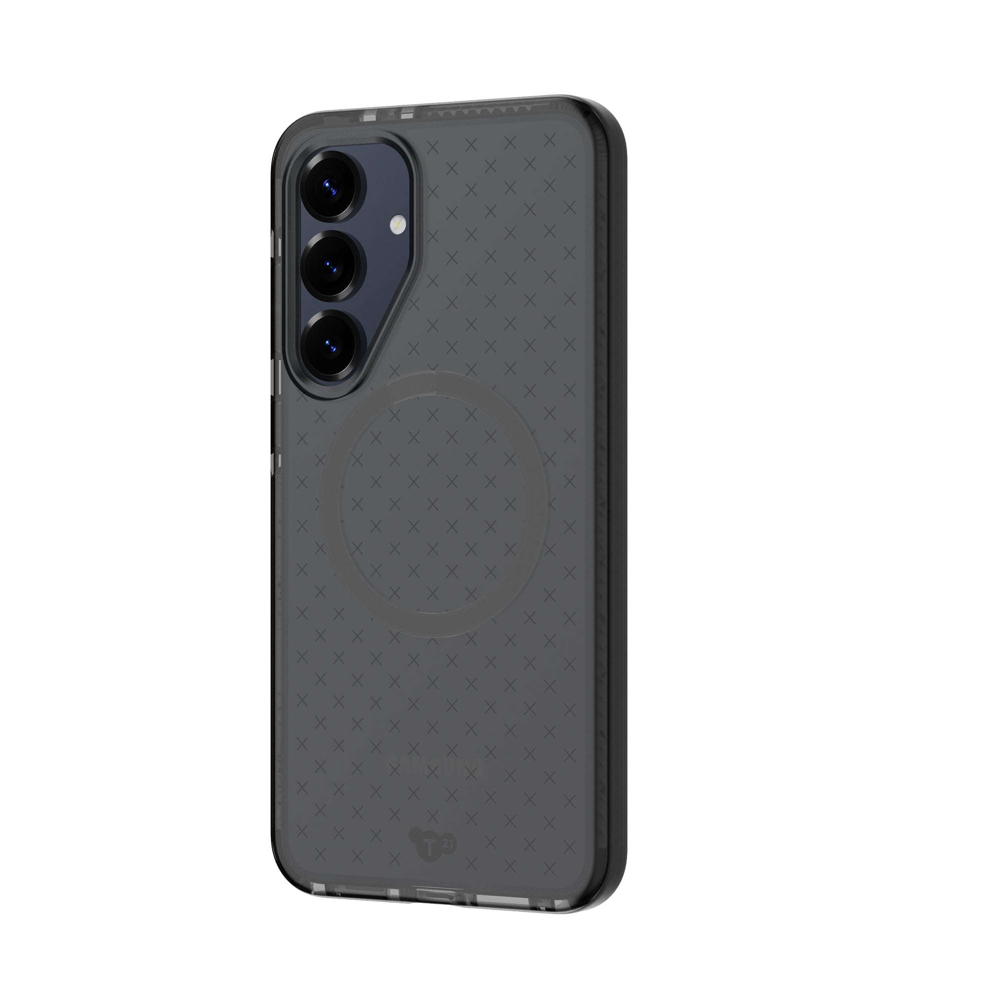 EvoCheck - Samsung Galaxy S25 FE Case with Magnets - Smokey/Black