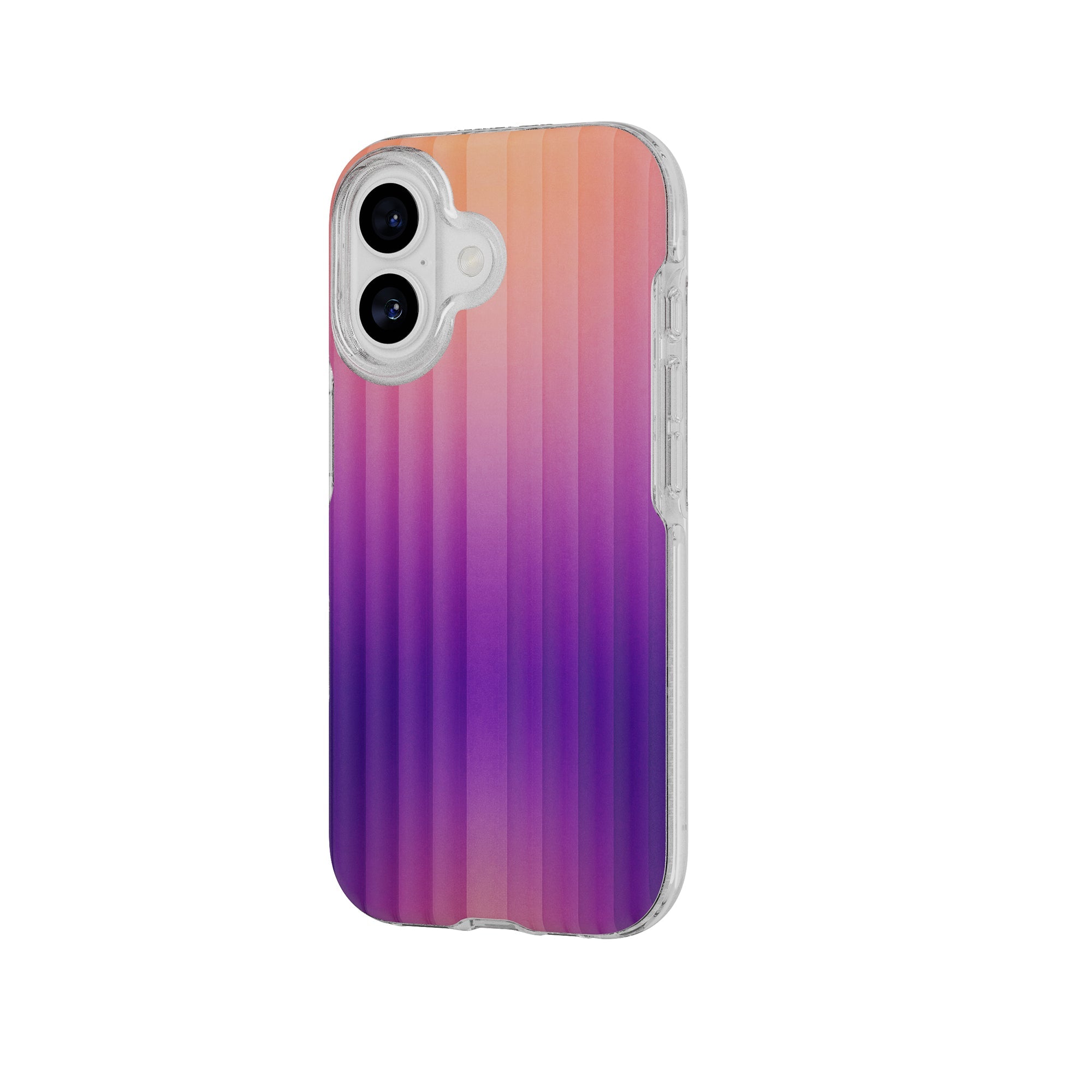 FlexQuartz MagSafe - Apple iPhone 17 Case - Ombre Purple/Pink