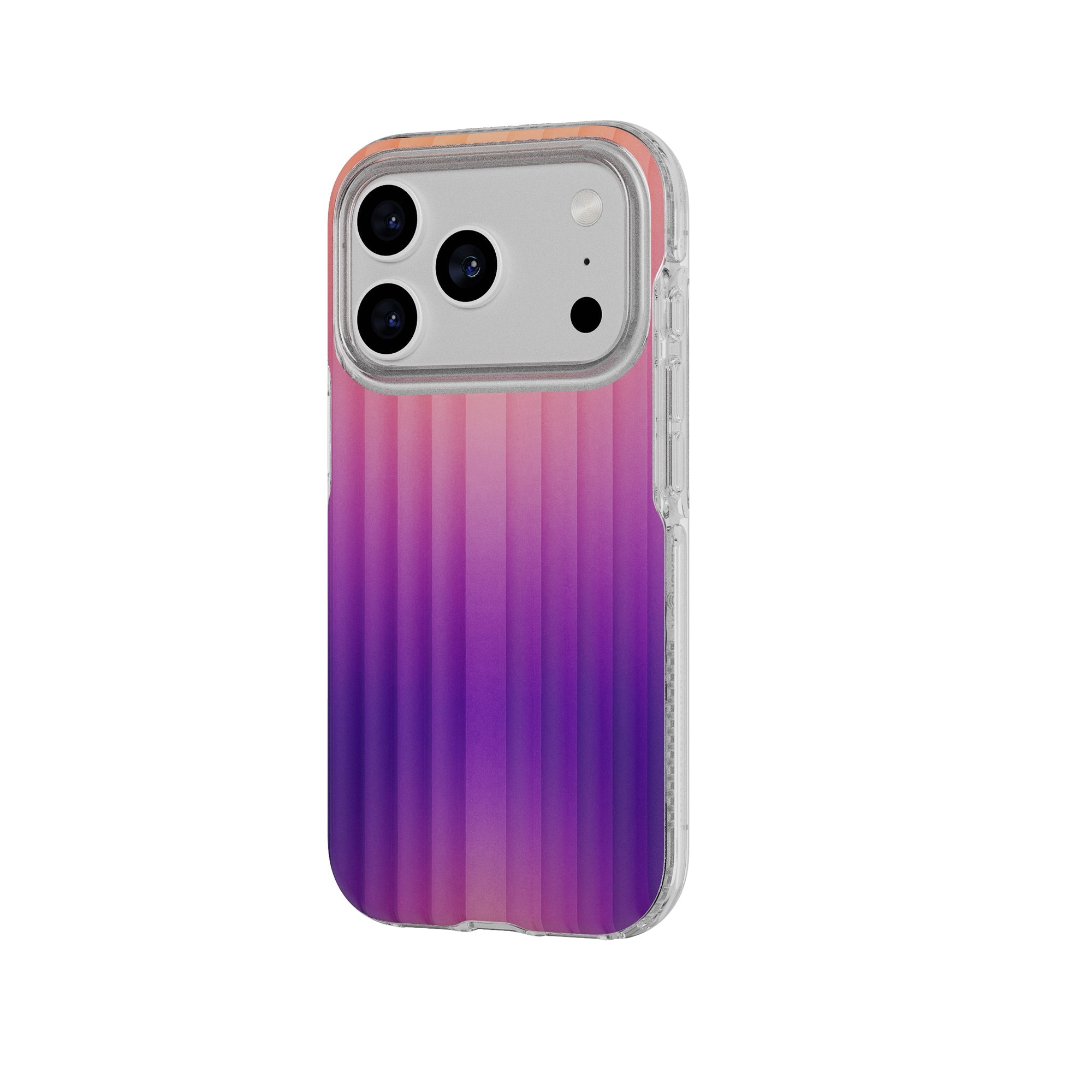 FlexQuartz MagSafe - Apple iPhone 17 Pro Case - Ombre Purple/Pink