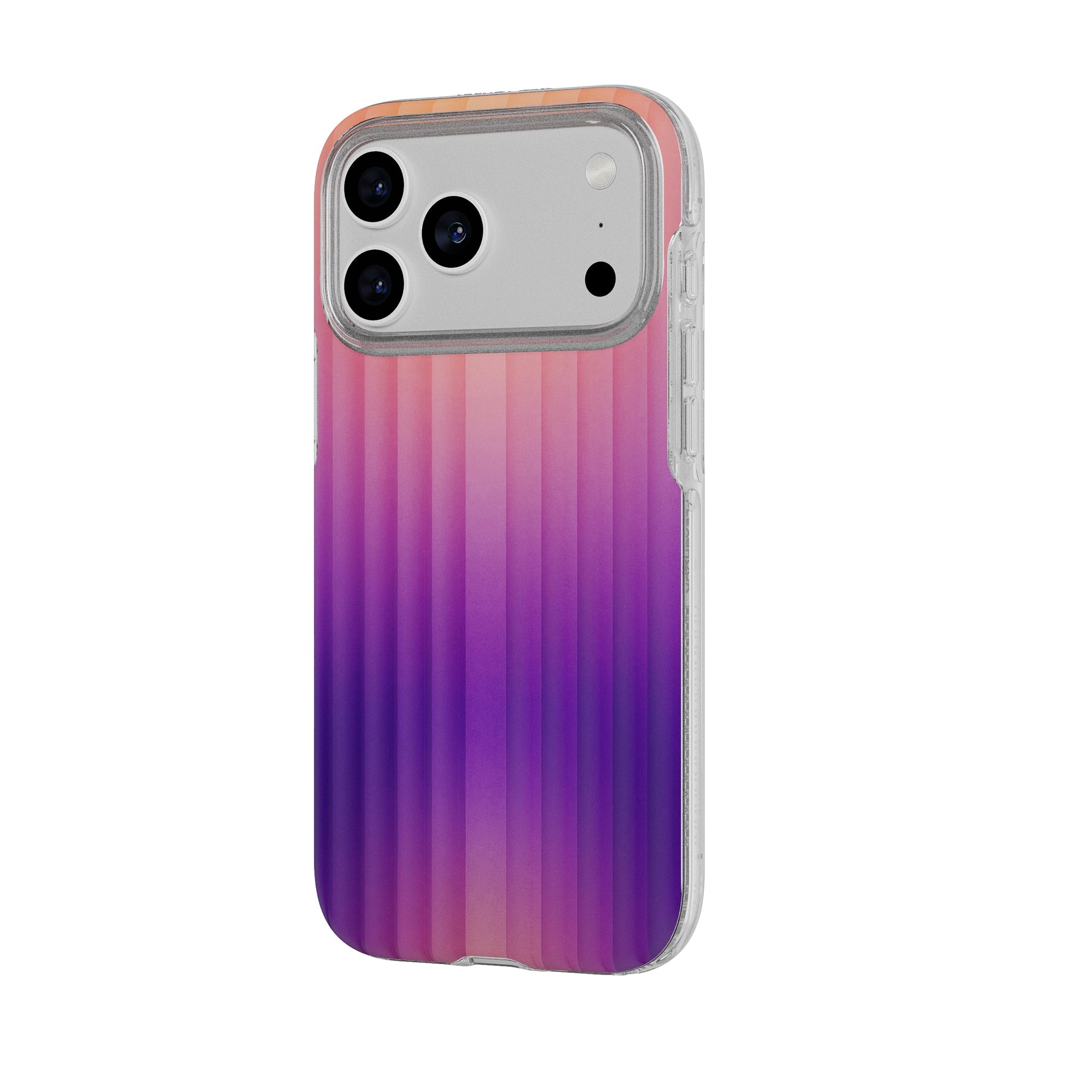 FlexQuartz MagSafe - Apple iPhone 17 Pro Max Case - Ombre Purple/Pink