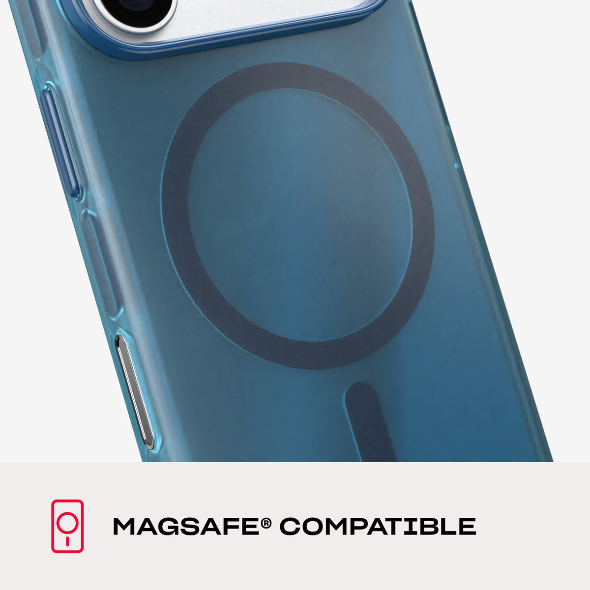 EvoPulse Satin Mirror MagSafe - Apple iPhone 18 Pro/17 Pro Case - Deep Sea