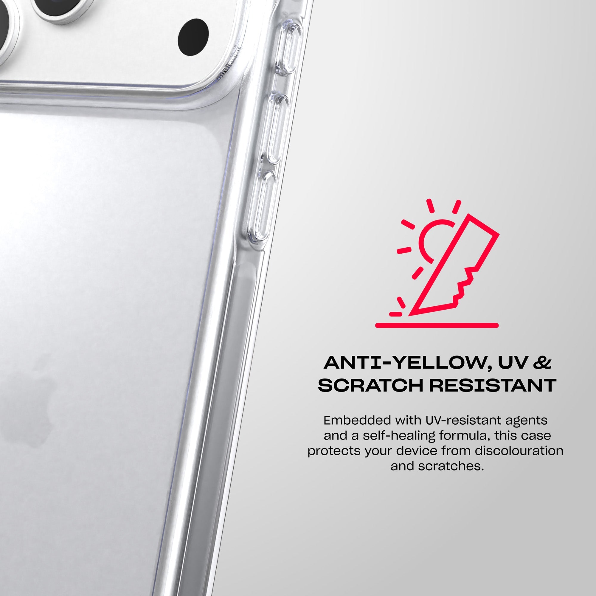 EvoClear - Apple iPhone 18 Pro Max/17 Pro Max Case - Clear