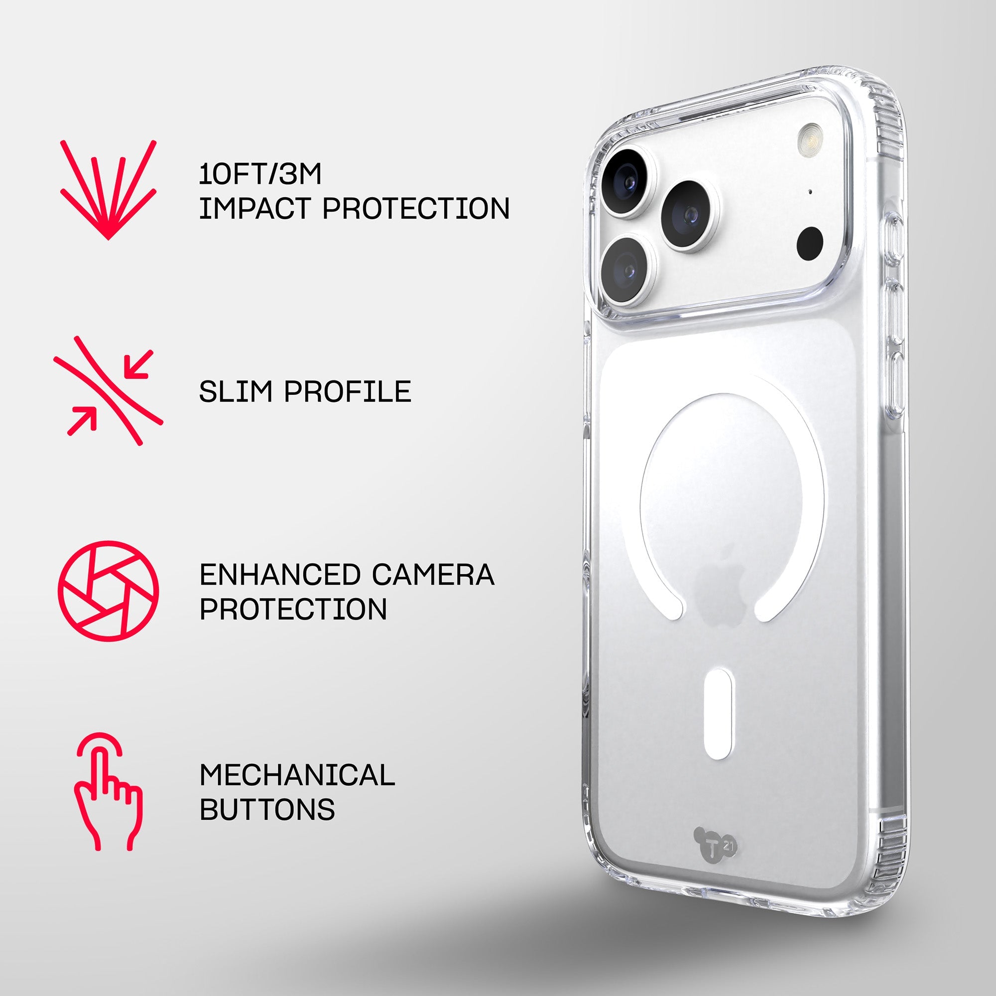 EvoLite Clear MagSafe - Apple iPhone 18 Pro Max/17 Pro Max Case - Clear