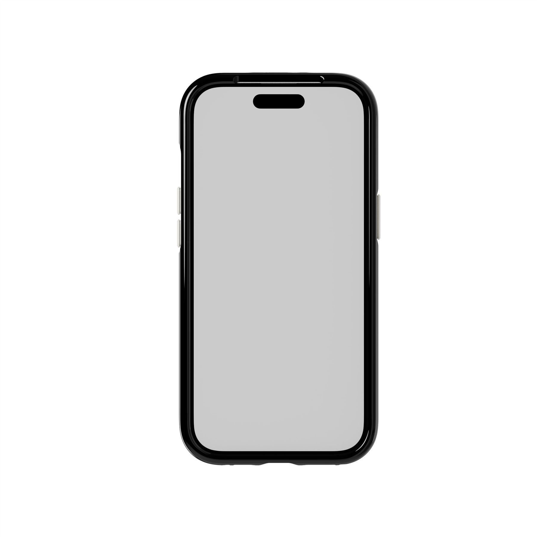 EvoCrystal Kick - Apple iPhone 15 Case MagSafe Compatible - Obsidian Black