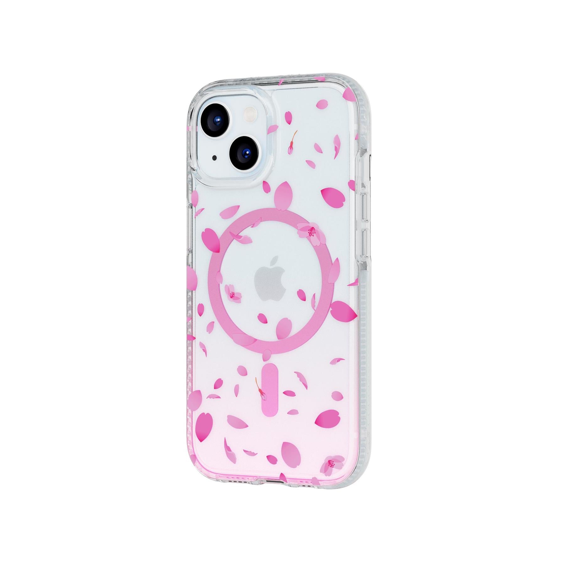FlexQuartz Apple iPhone 16e/ 15 Case MagSafe Compatible - Cherry Blossom