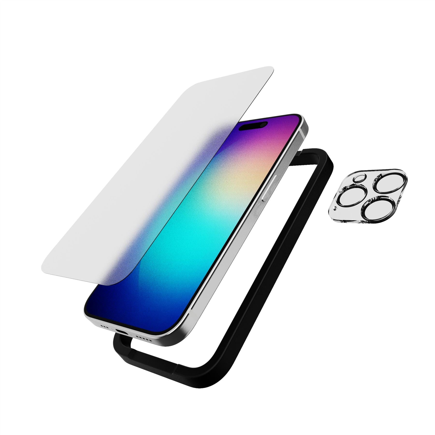 ImpactGlass - Apple iPhone 15 Pro Anti Glare Screen with Camera Protector