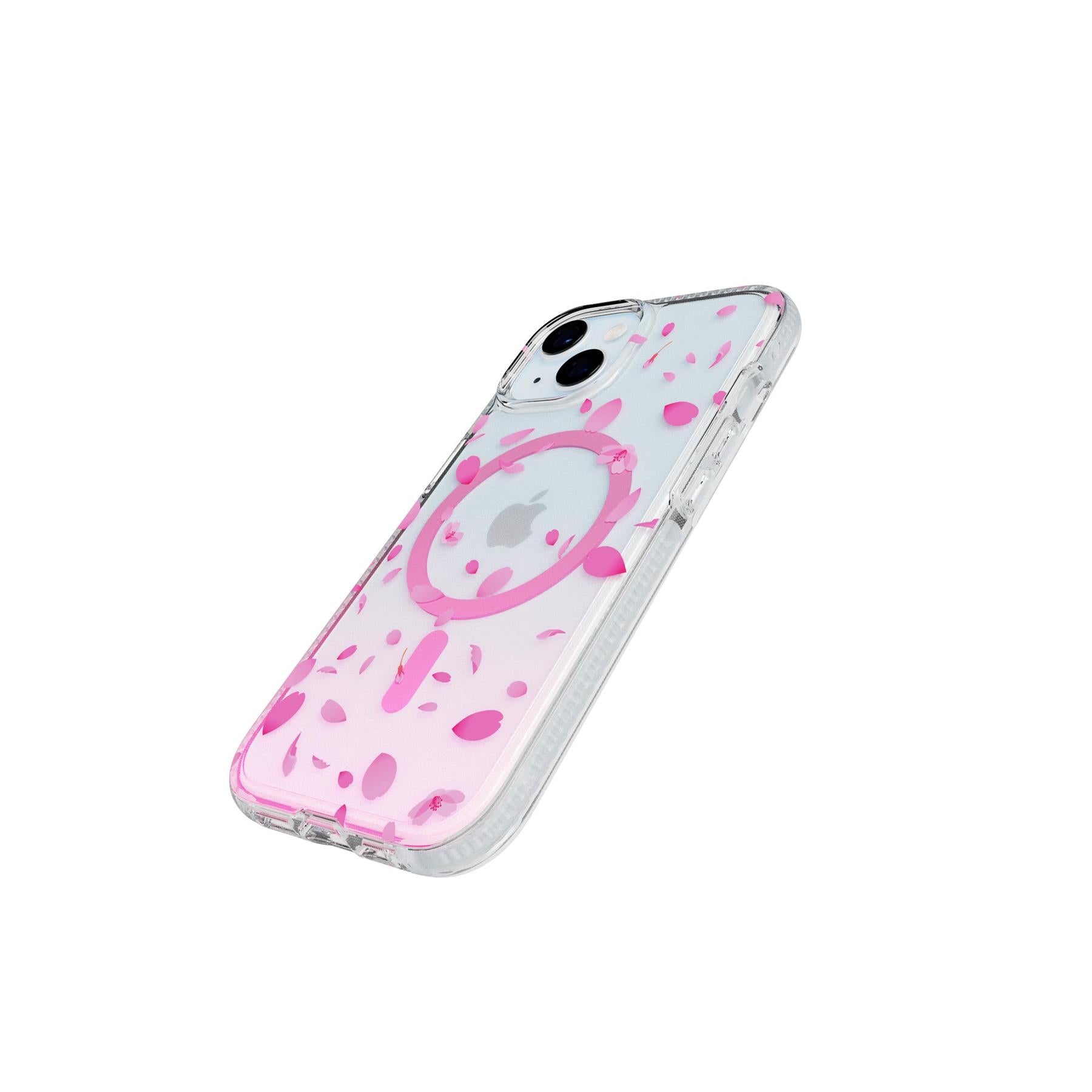 FlexQuartz Apple iPhone 16e/ 15 Case MagSafe Compatible - Cherry Blossom