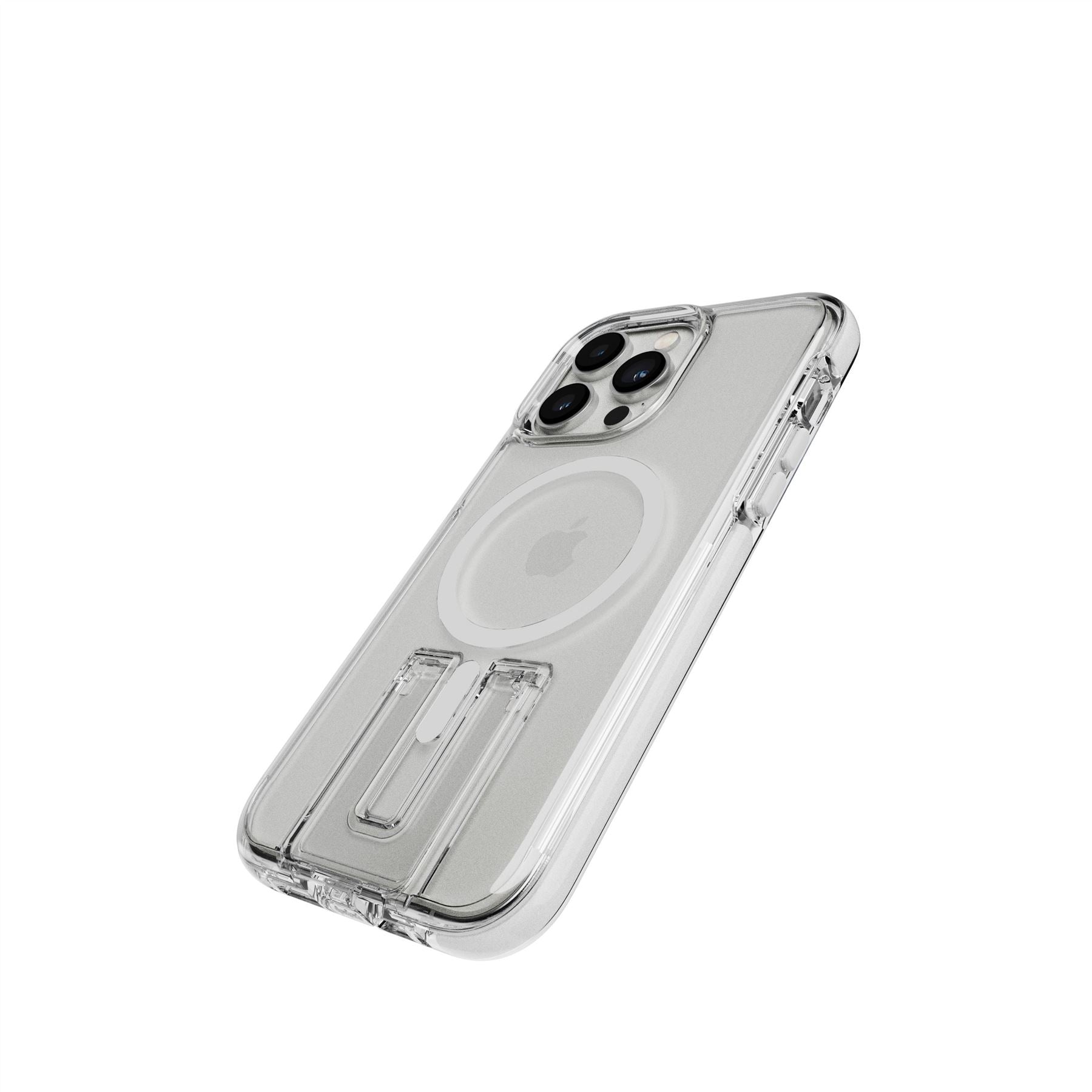 EvoCrystal Kick - Apple iPhone 14 Pro Max Case MagSafe Compatible - White