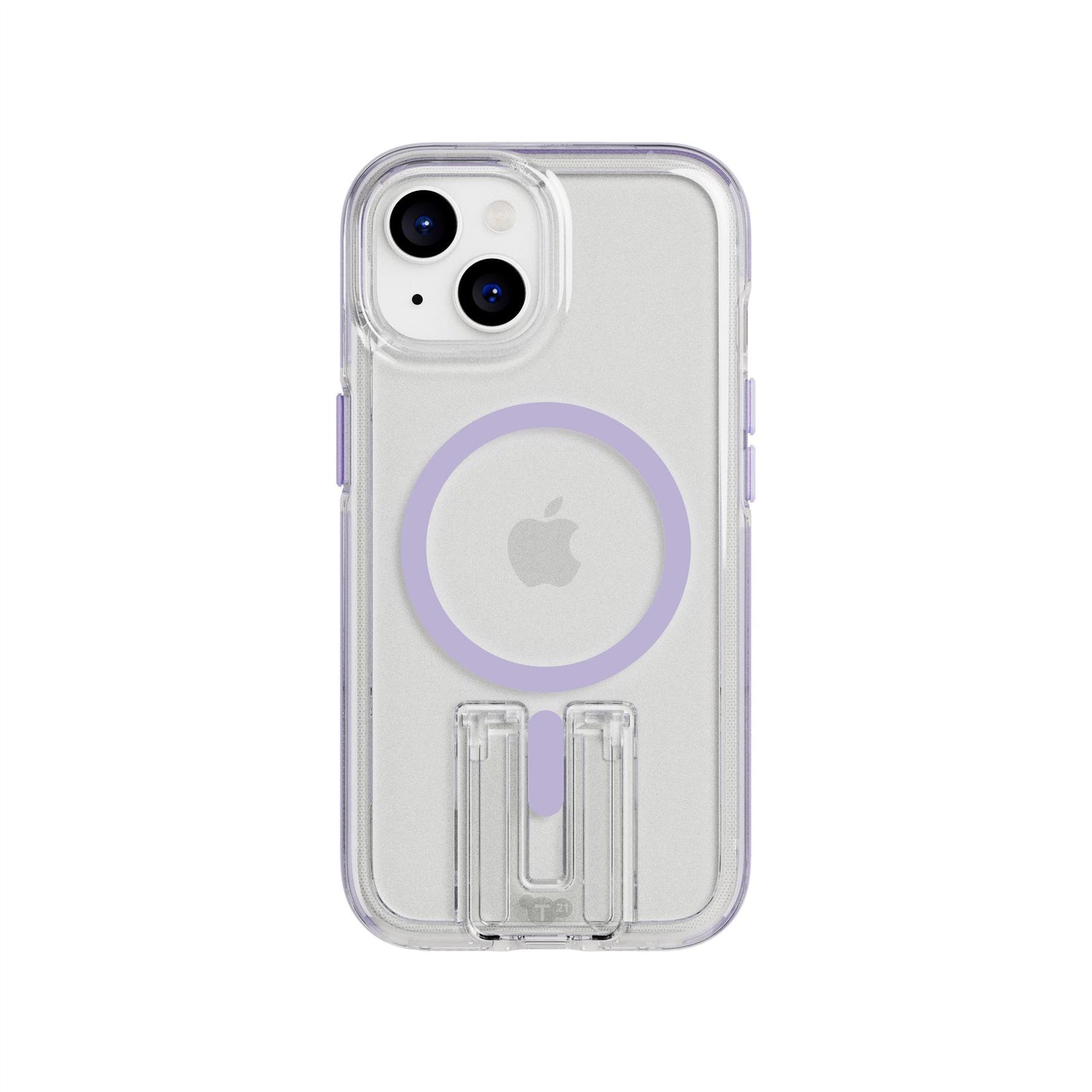 EvoCrystal Kick - Apple iPhone 16e/ 15 Case MagSafe Compatible - Lilac