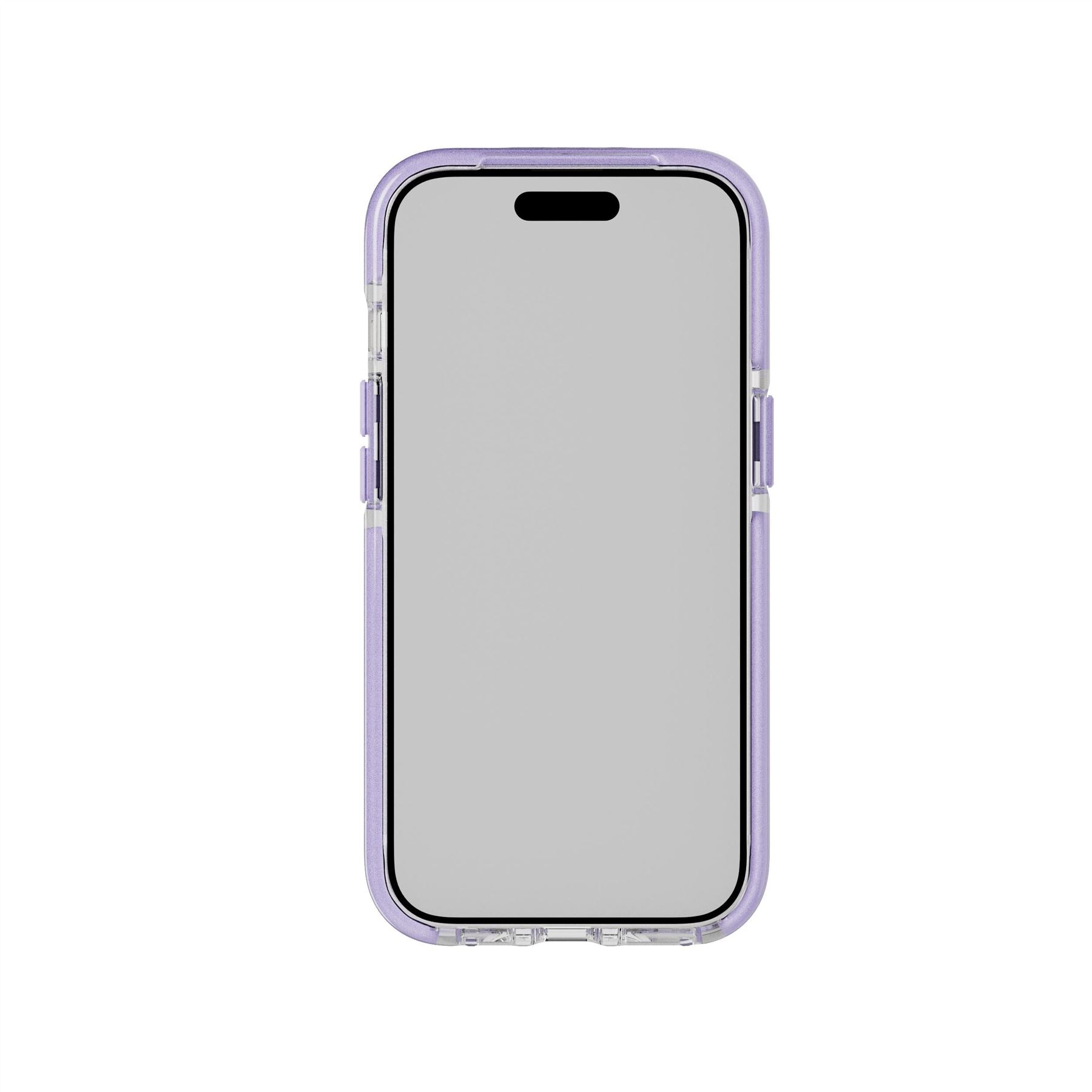 EvoCrystal Kick - Apple iPhone 16e/ 15 Case MagSafe Compatible - Lilac