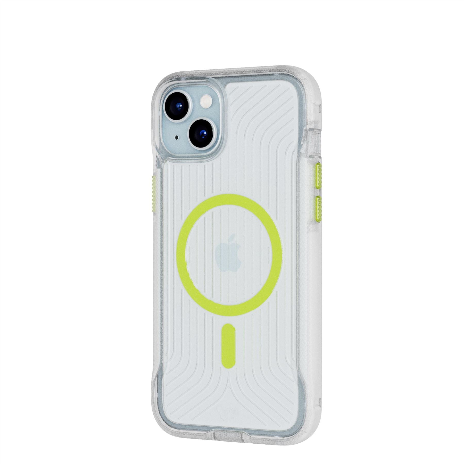 FlexPro - Apple iPhone 15 Plus Case MagSafe Compatible - Clear Glow in the Dark