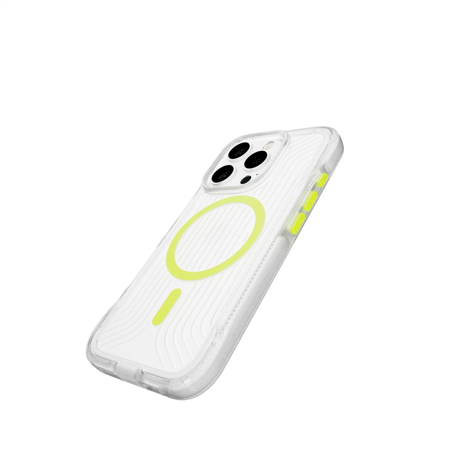 FlexPro - Apple iPhone 16 Pro Case MagSafe Compatible  - Neon Green Glow in the Dark