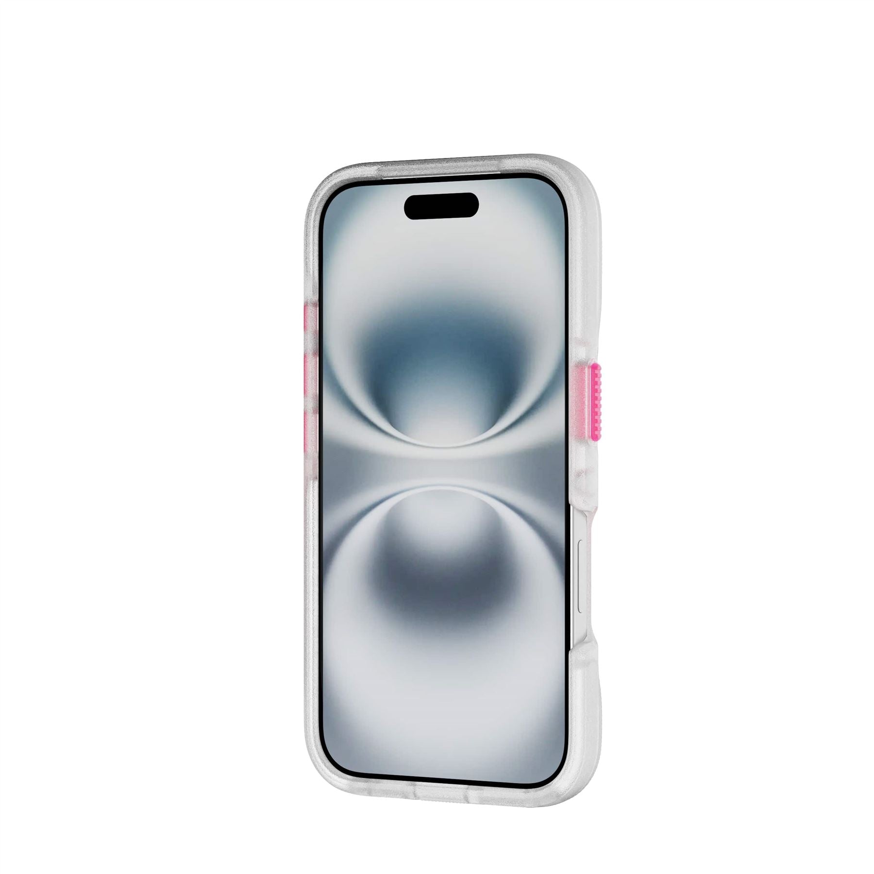 FlexPro - Apple iPhone 16 Case MagSafe Compatible  - Neon Pink Glow in the Dark