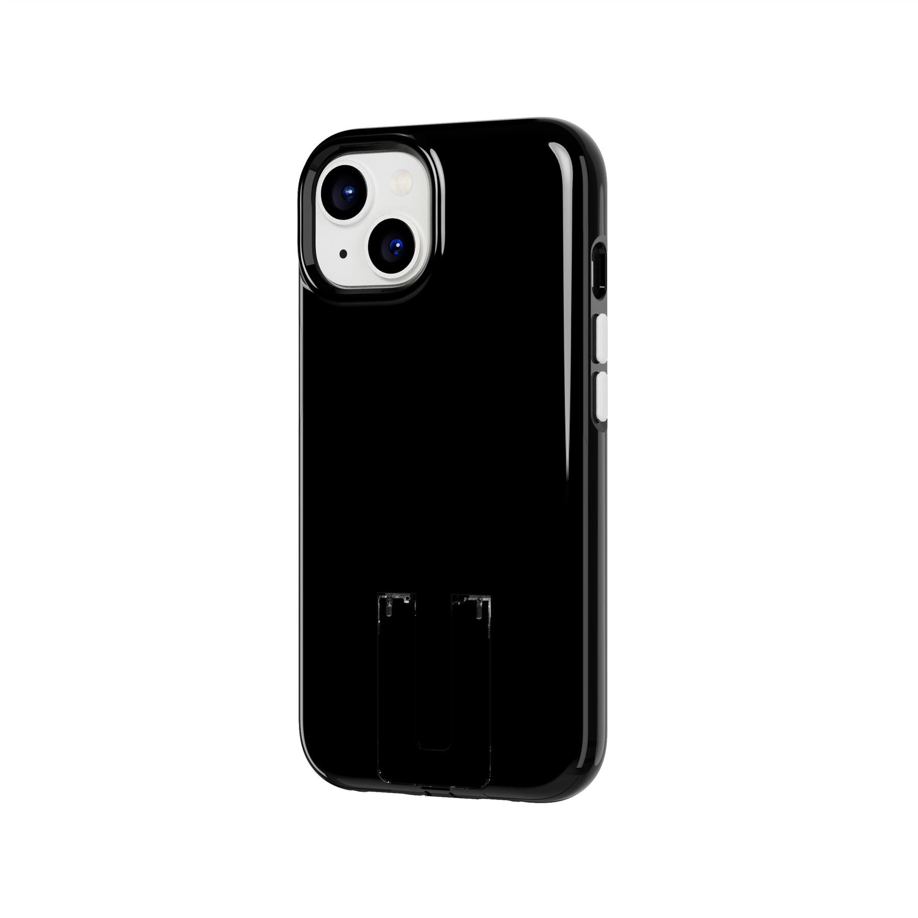 EvoCrystal Kick - Apple iPhone 16e/ 14 Case MagSafe Compatible - Obsidian Black