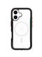 EvoPro - Apple iPhone 16 Case MagSafe Compatible - Clear/Black