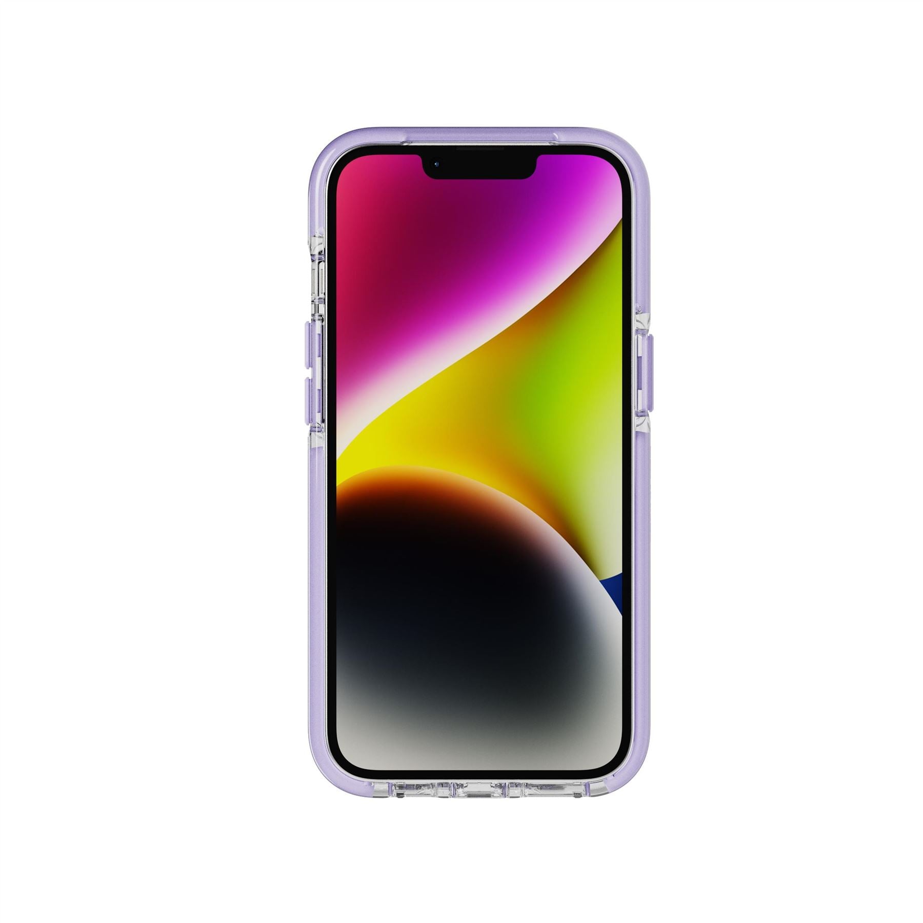 EvoCrystal Kick - Apple iPhone 16e/ 14 Case MagSafe Compatible - Lilac