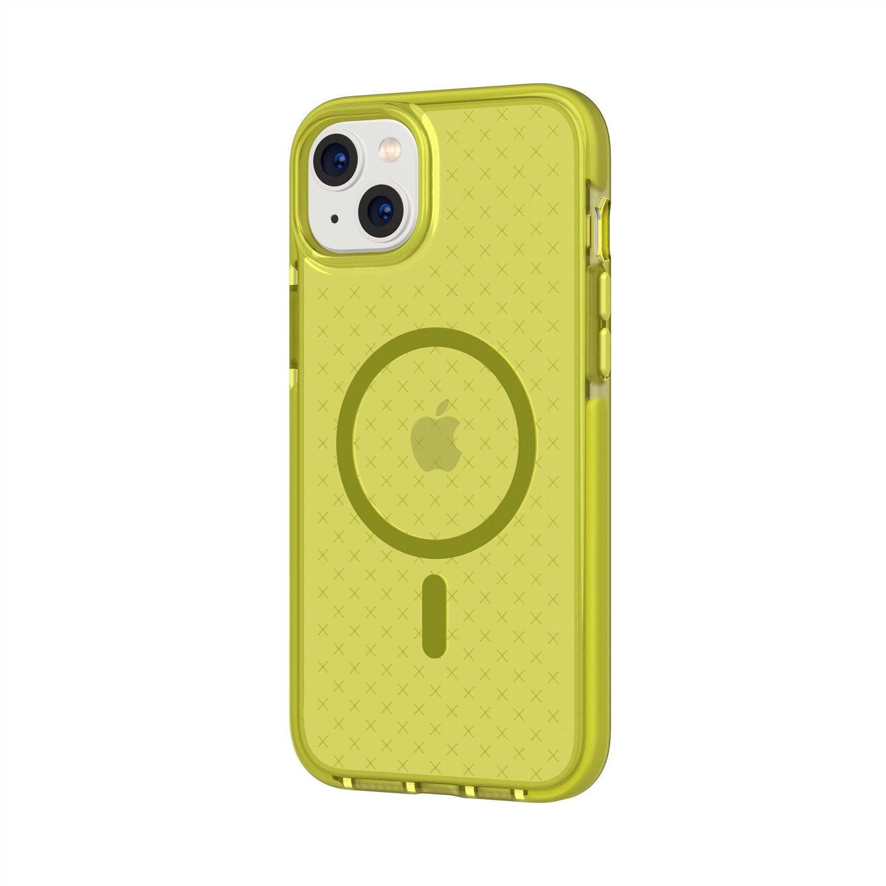 EvoCheck - Apple iPhone 14 Plus Case MagSafe Compatible - Acid Yellow